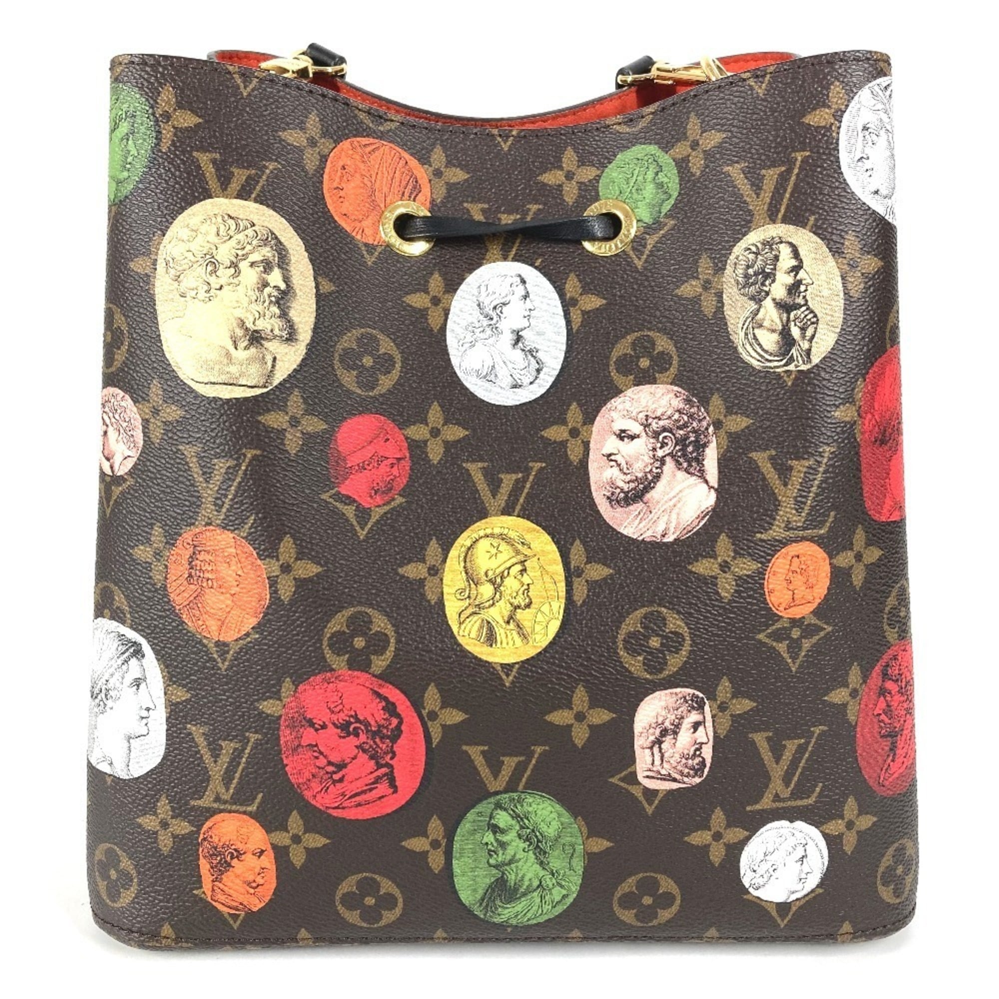 Louis Vuitton Brown Multi-Color Monogram Shoulder Bag (Pre-Owned)