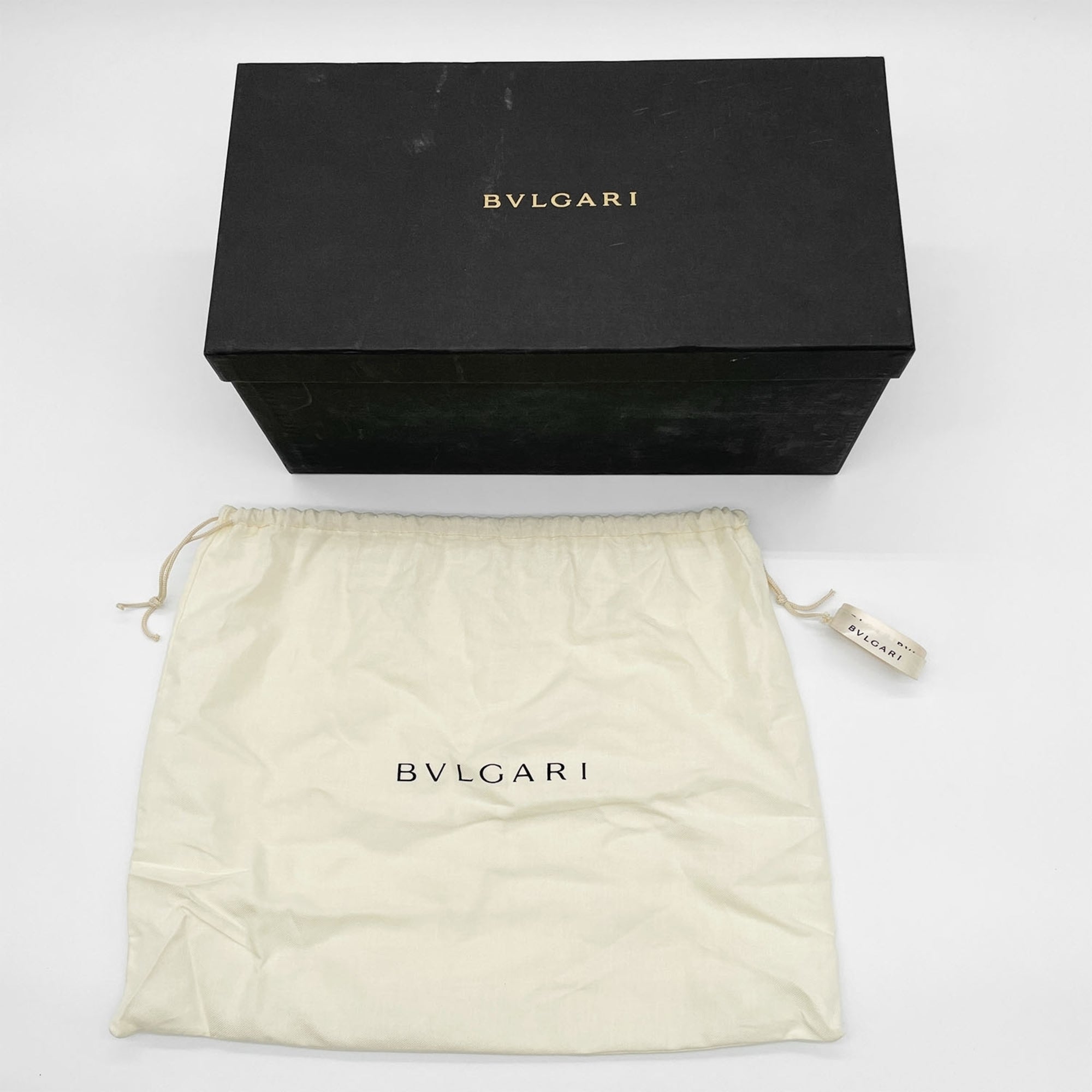 Bvlgari Black Leather Handbag (Pre-Owned)