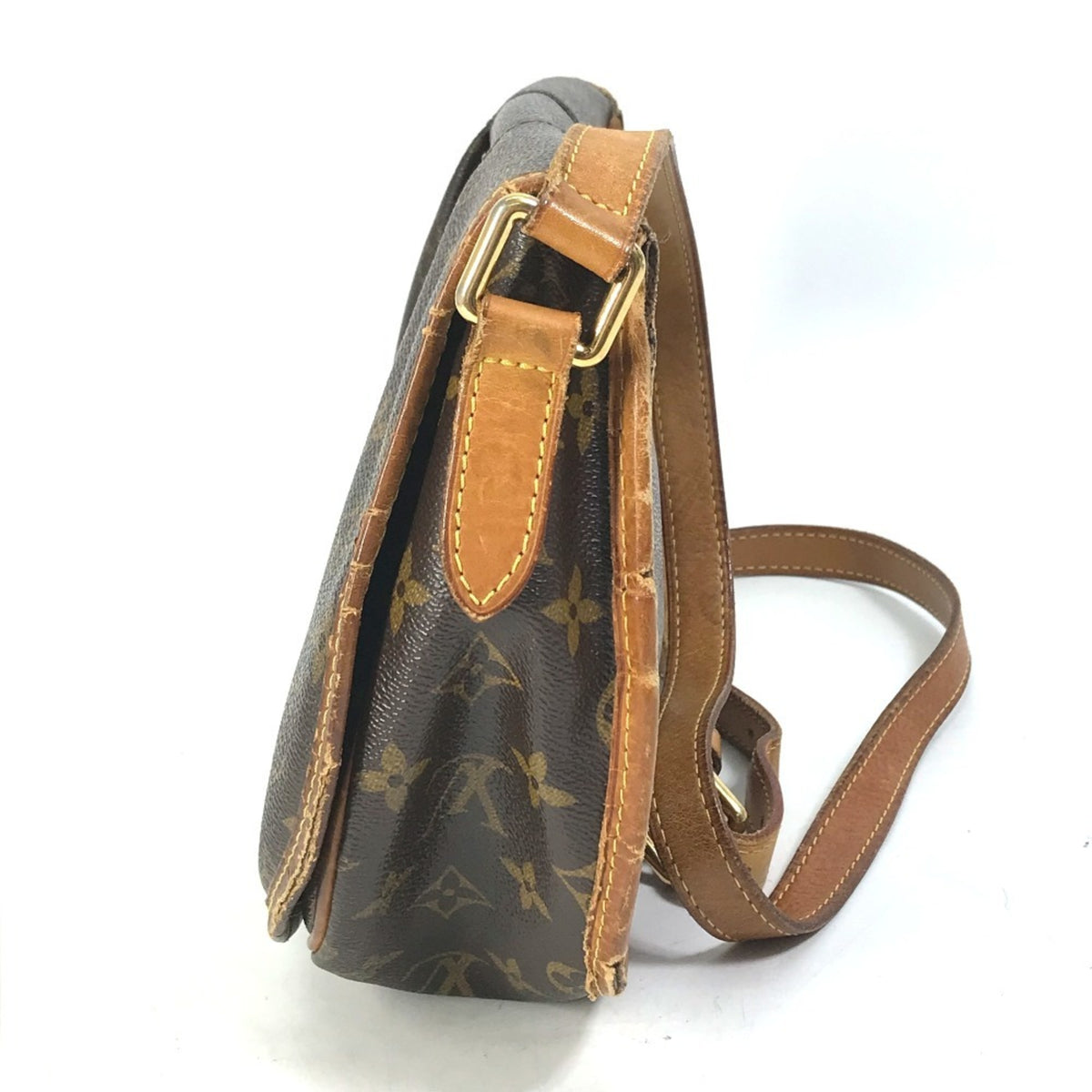 Louis Vuitton Brown Monogram Shoulder Bag (Pre-Owned)