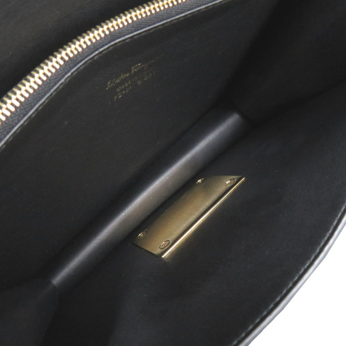 Salvatore Ferragamo Multi-Color Leather Suede Handbag Shoulder Bag (Pre-Owned)