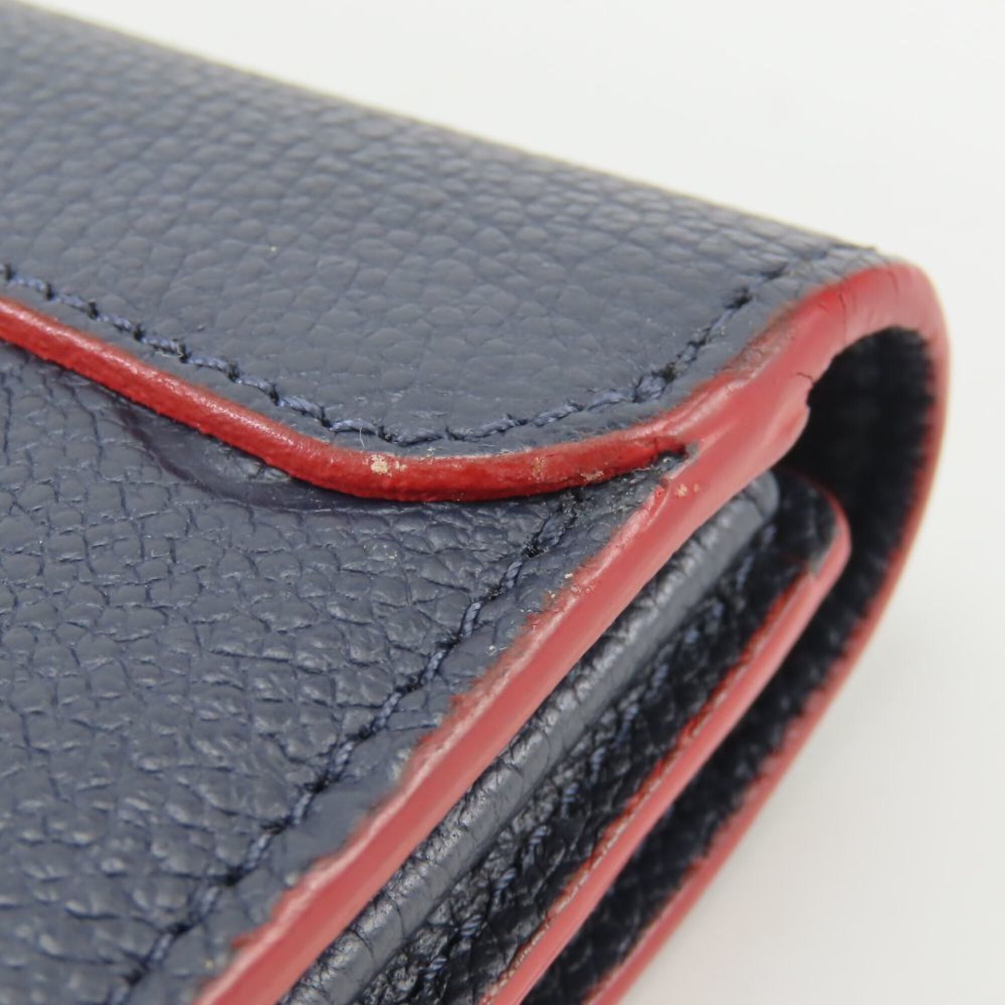Louis Vuitton Galle Marine Rouge Monogram Empreinte Long Wallet (Bi-Fold) (Pre-Owned)