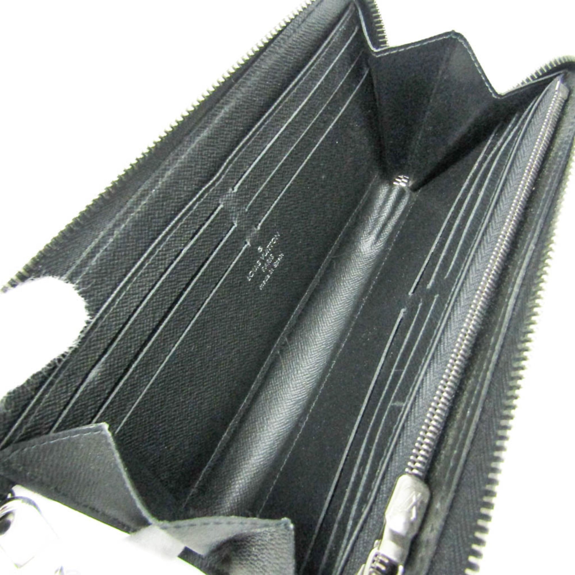 Louis Vuitton Damier Graphite Black Damier Graphite Long Wallet (Bi-Fold) (Pre-Owned)