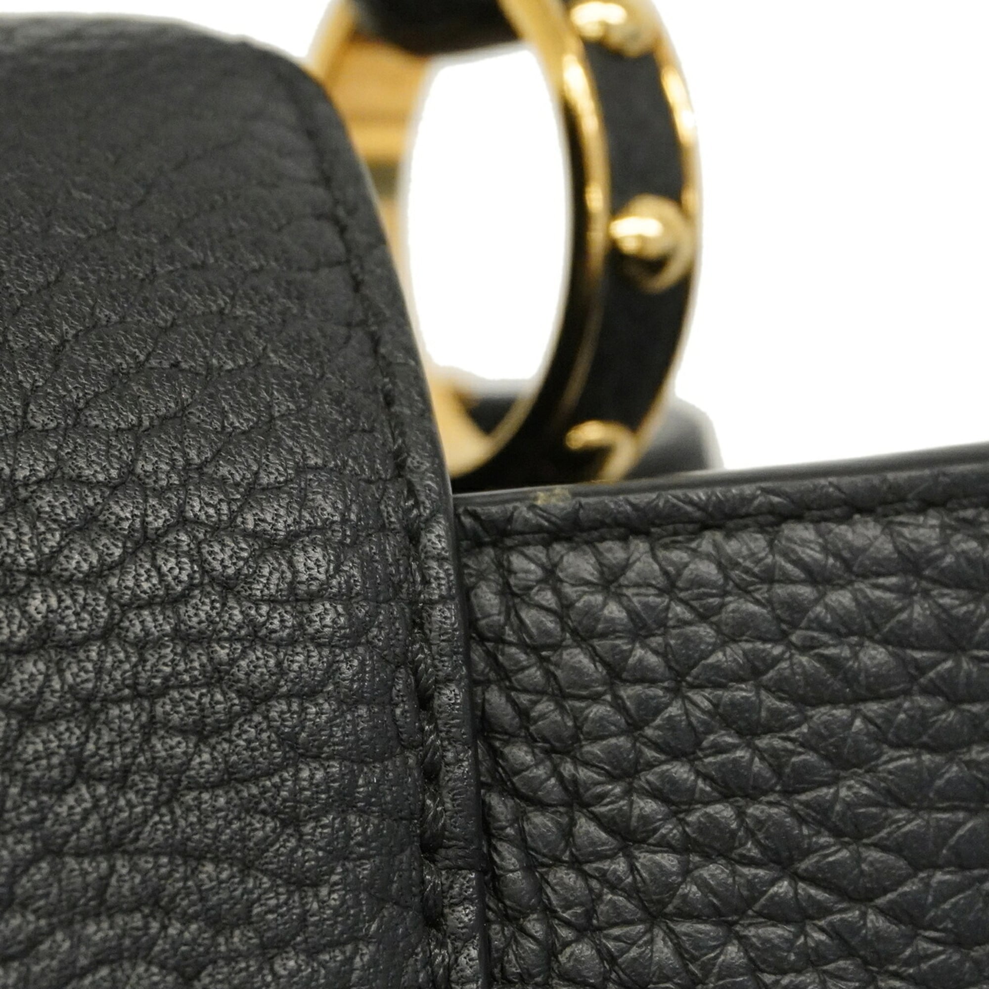 Louis Vuitton Black Handbag (Pre-Owned)