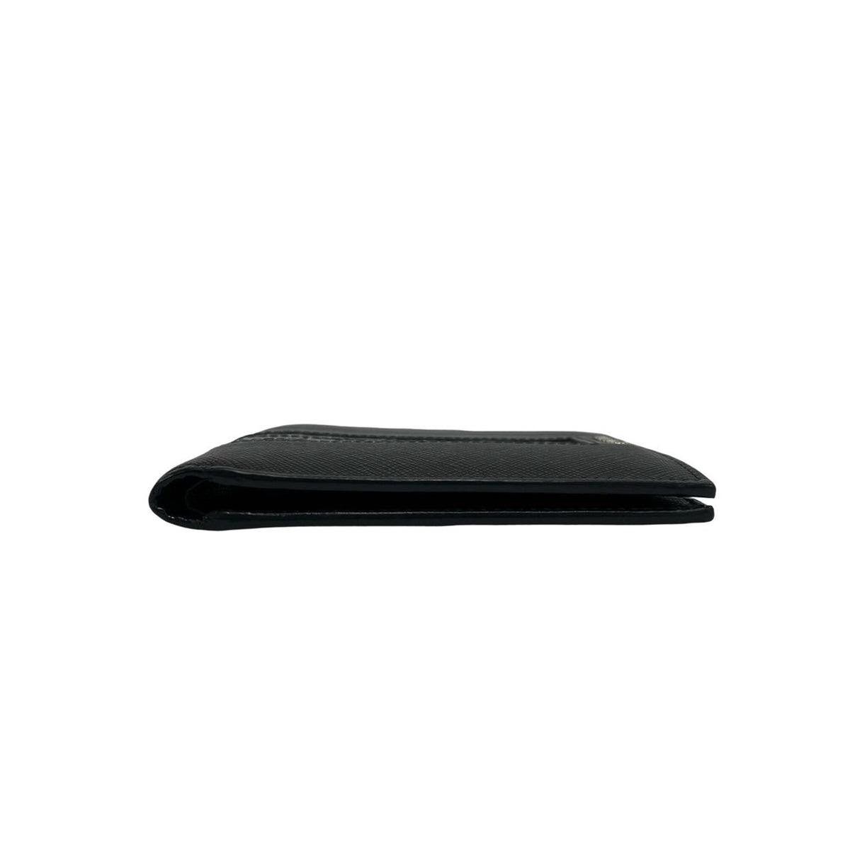 Prada Black Leather Wallet (Bi-Fold) (Pre-Owned)