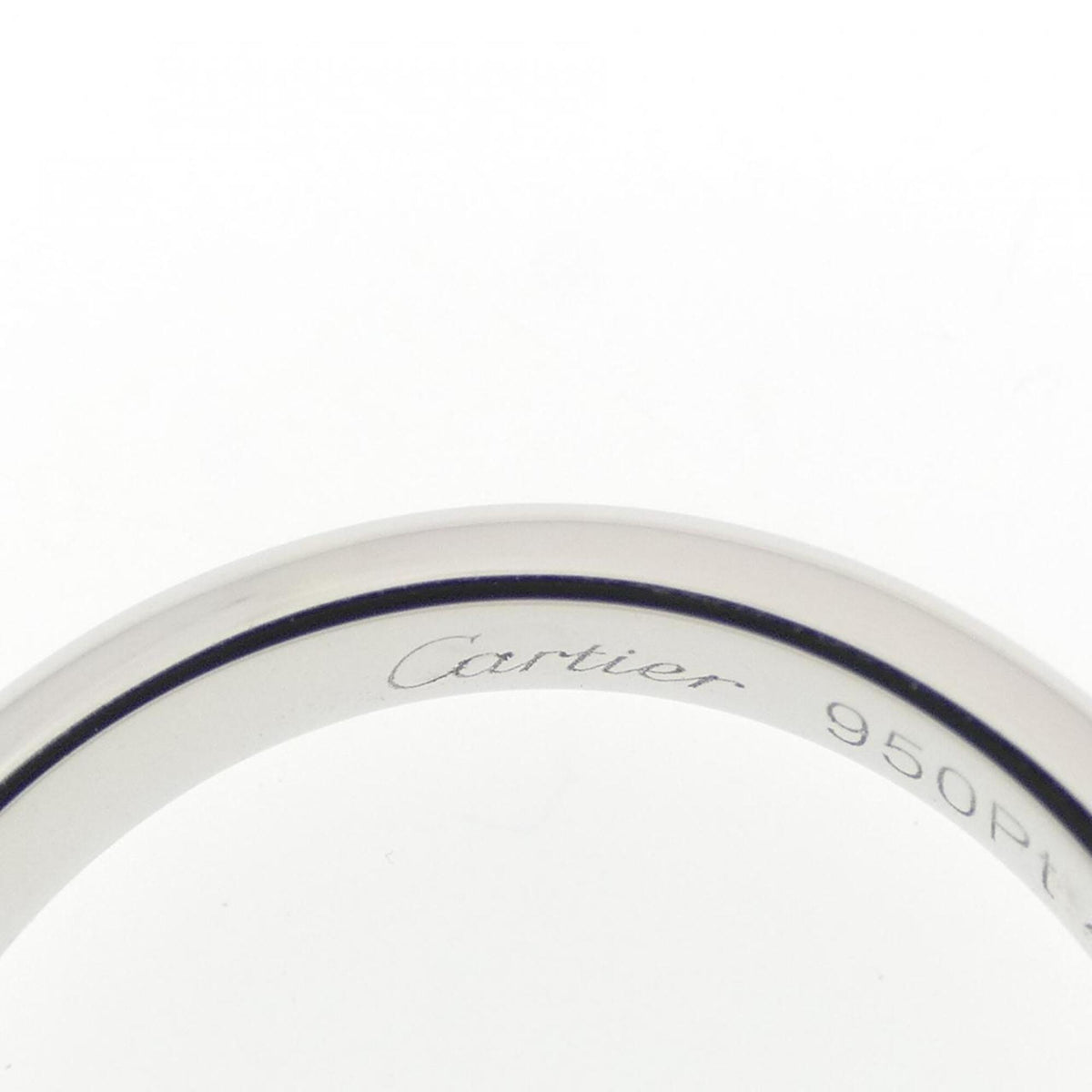 Cartier Platinum 950 Band Ring (Pre-Owned)