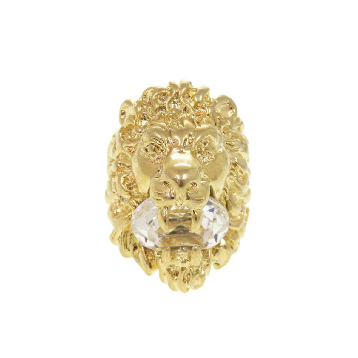 Gucci Gold Metal Band Ring (Pre-Owned)