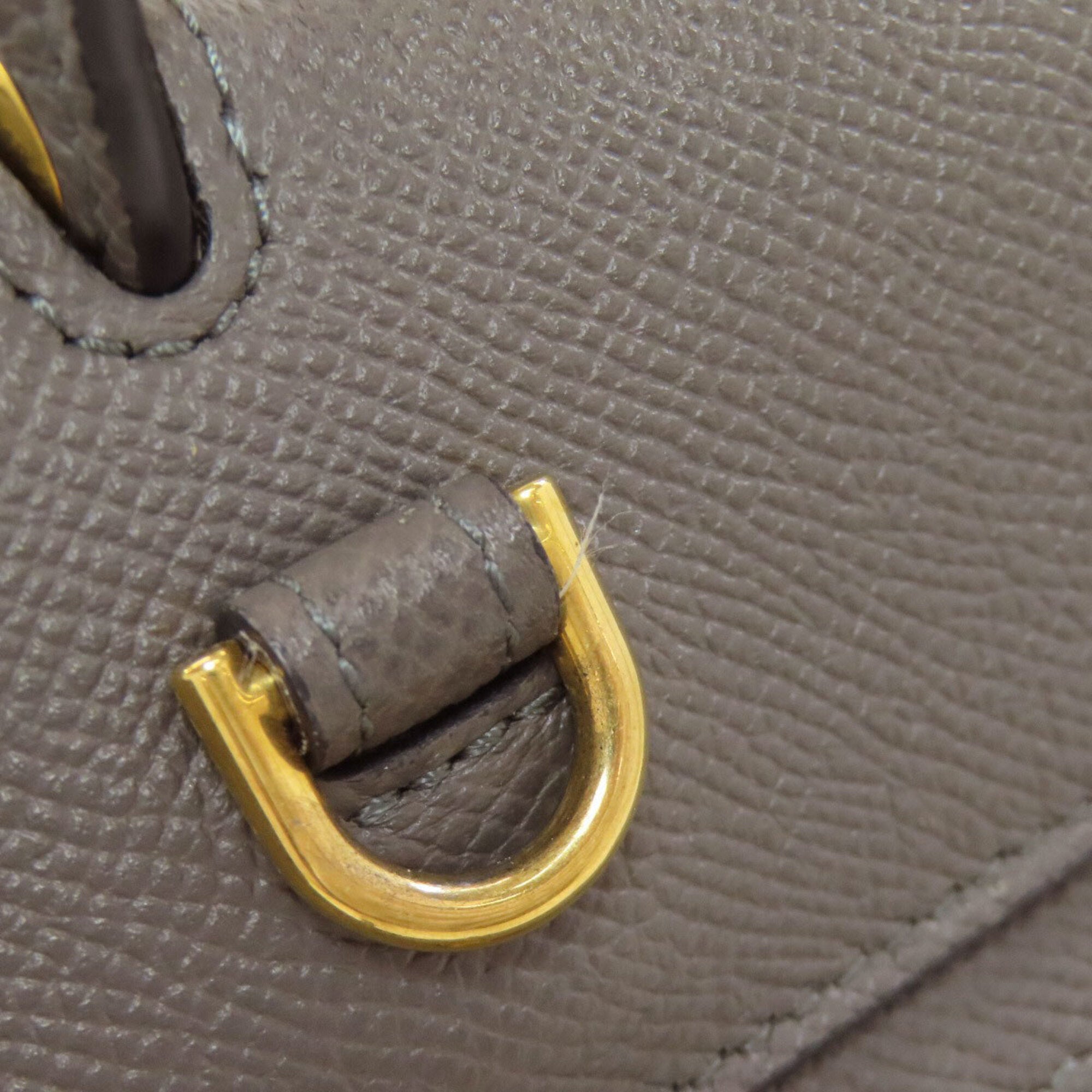 Celine Gray Leather Handbag (Pre-Owned)