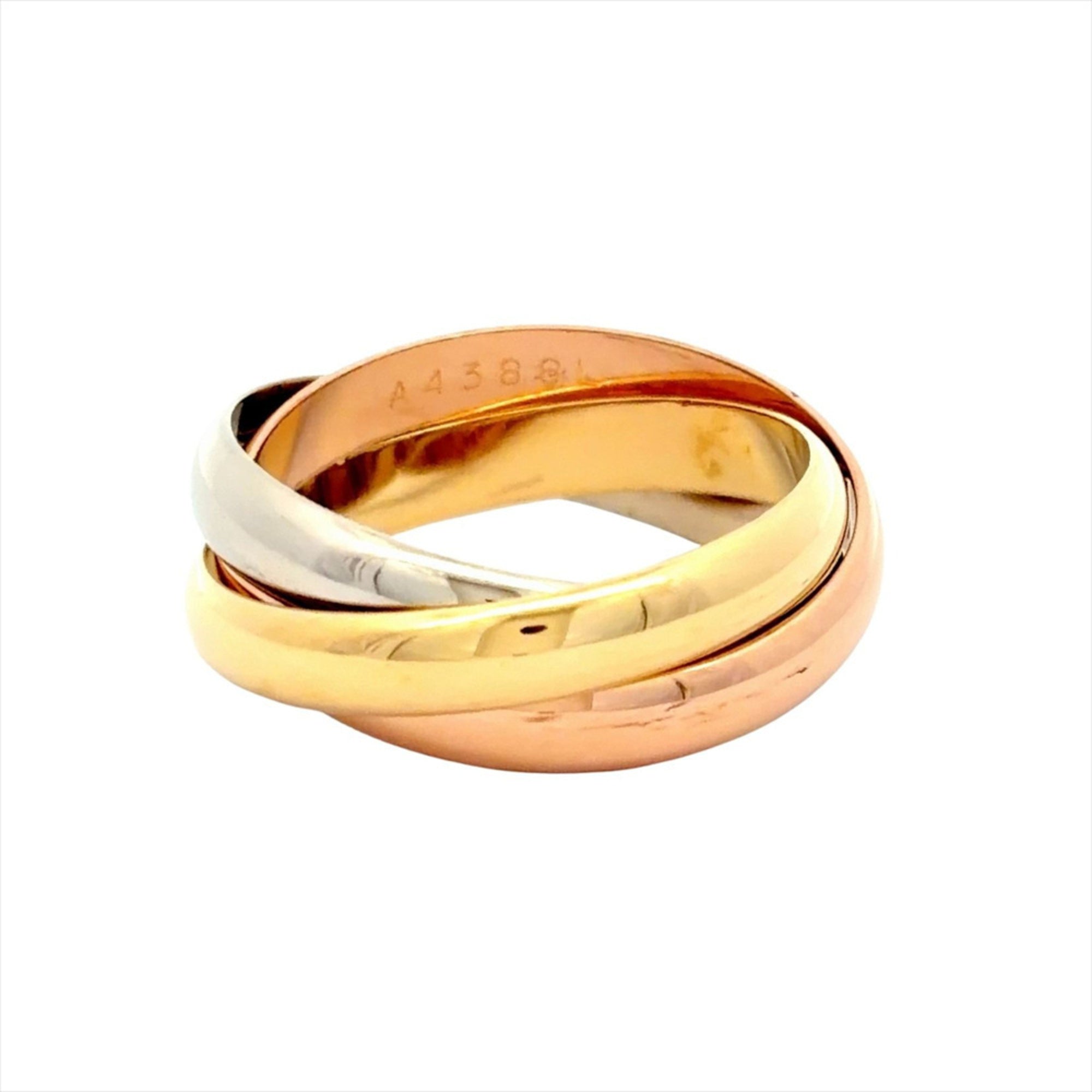 Cartier Pink Gold White Gold Yellow Gold Yellow Gold (18K) Pink Gold (18K) White Gold (18K) Band Ring (Pre-Owned)