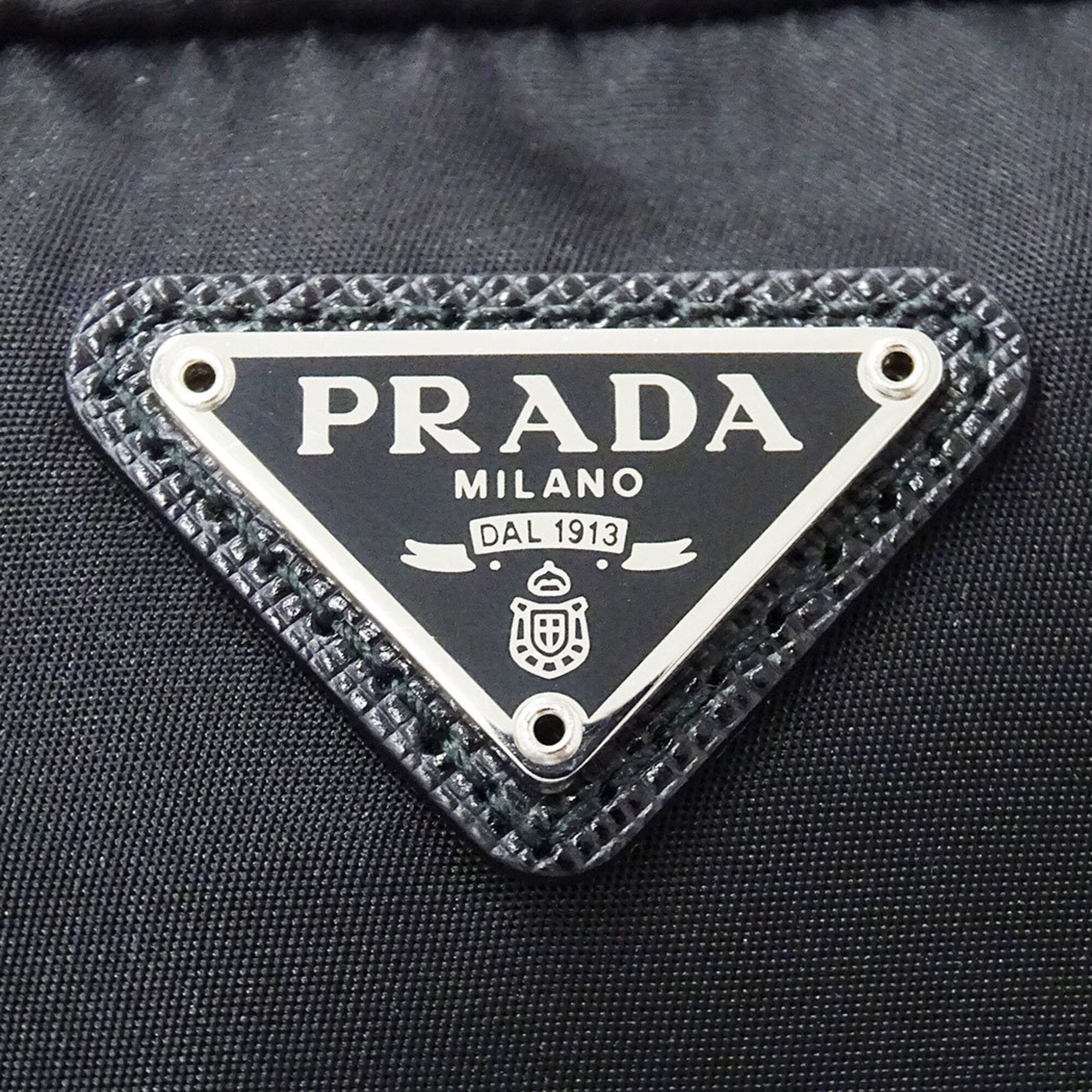 Prada Black Nylon Handbag Pouch (Pre-Owned)