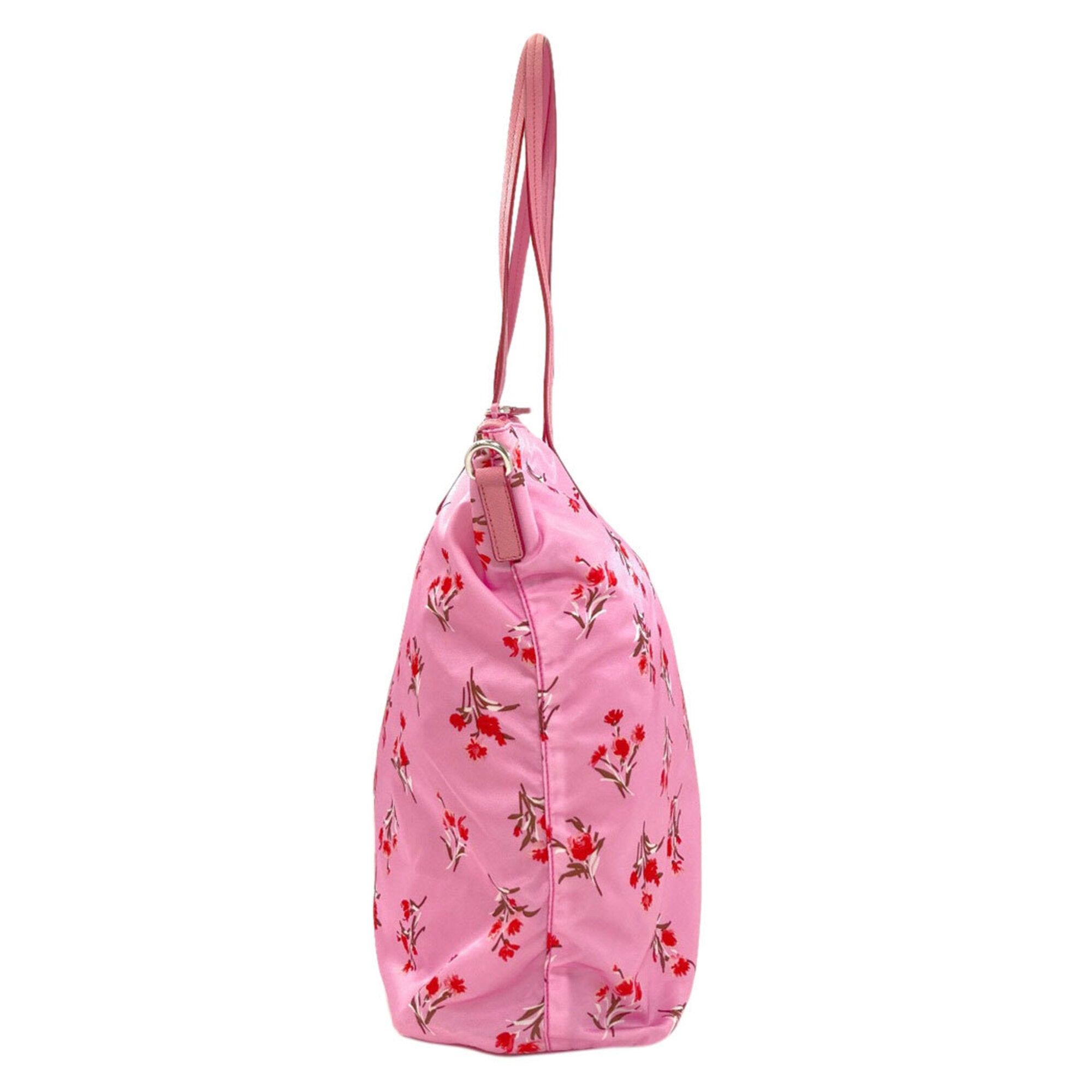Prada Pink Nylon Handbag (Pre-Owned)