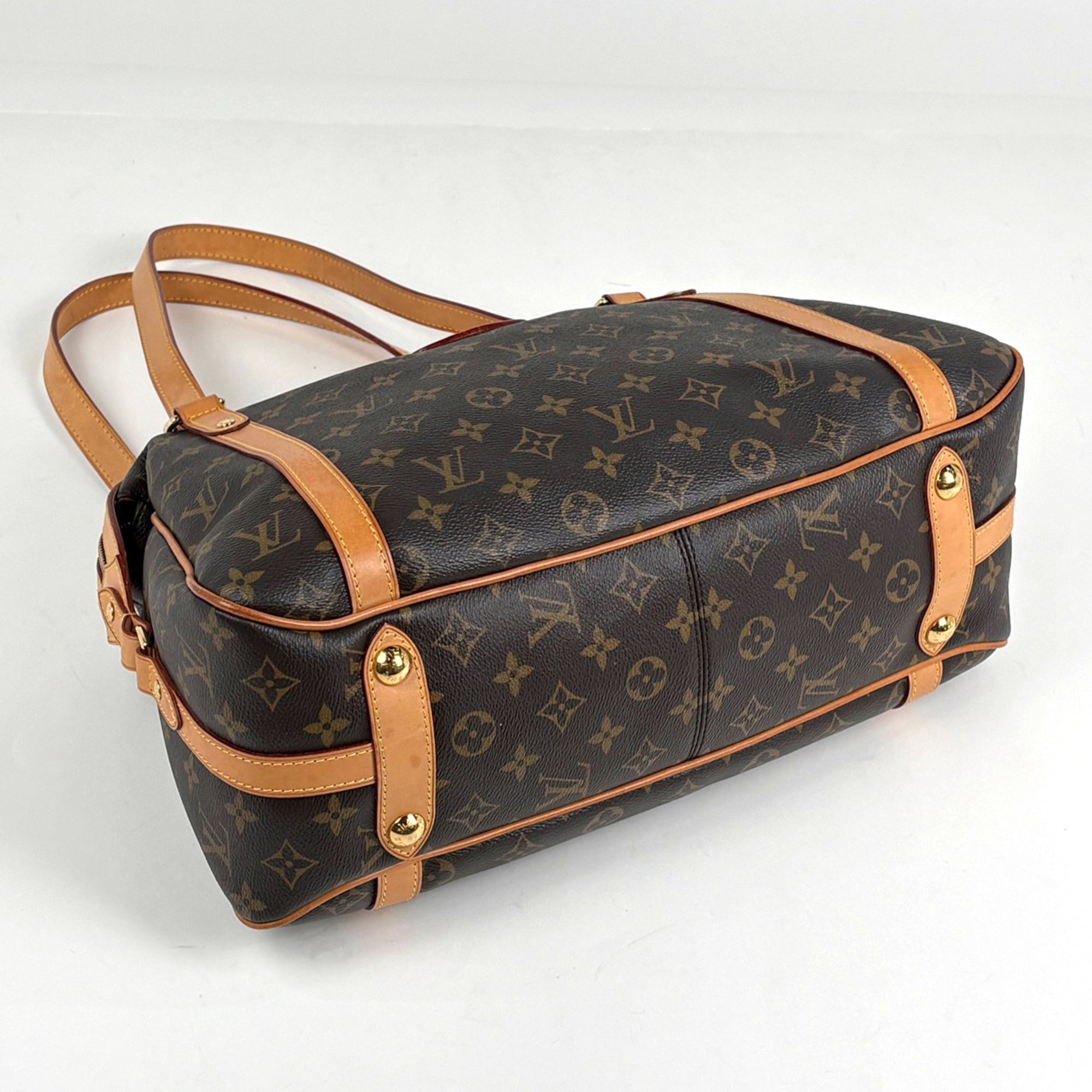 Louis Vuitton Brown Monogram Monogram Handbag (Pre-Owned)