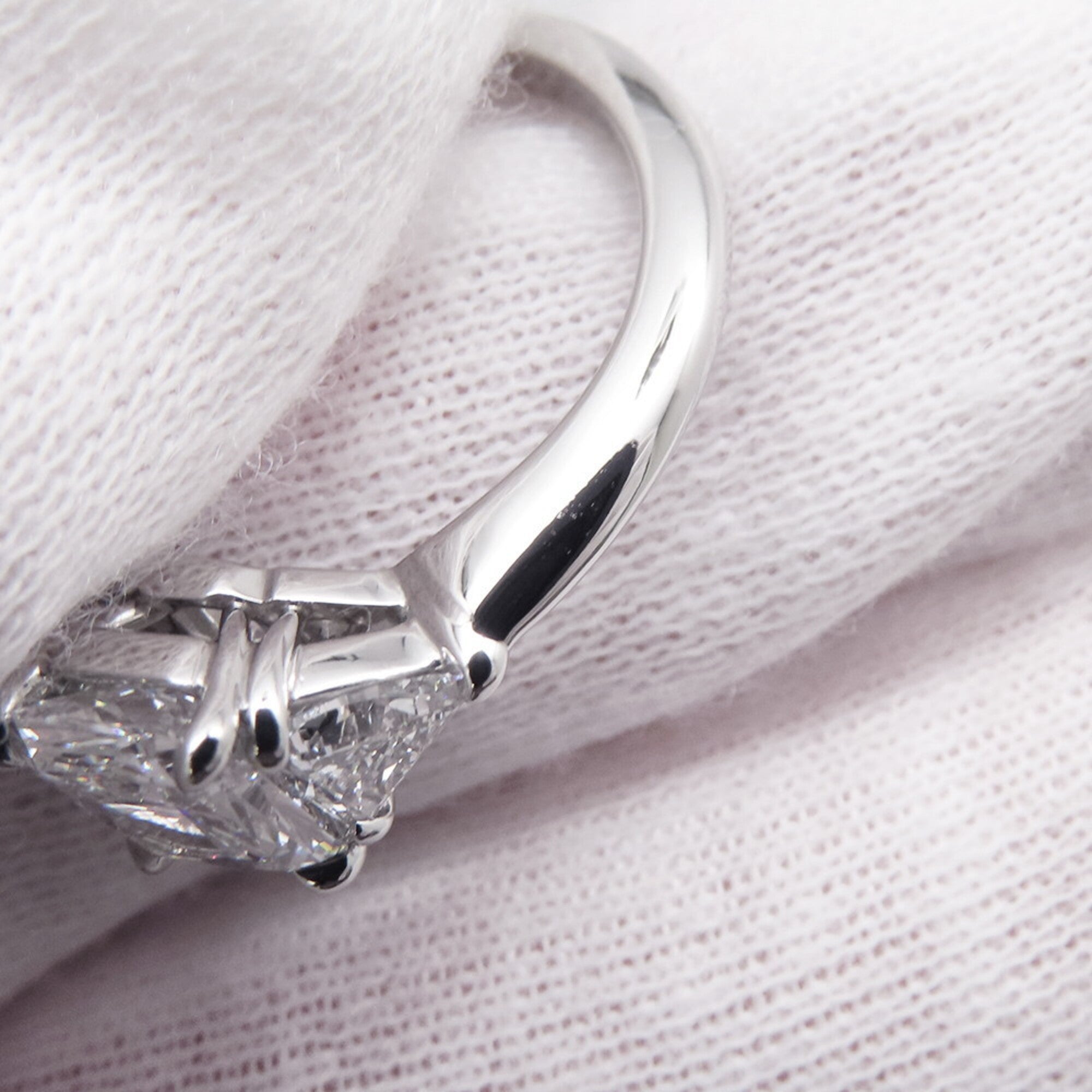 Tiffany Silver Platinum 950 Anniversary Ring (Pre-Owned)