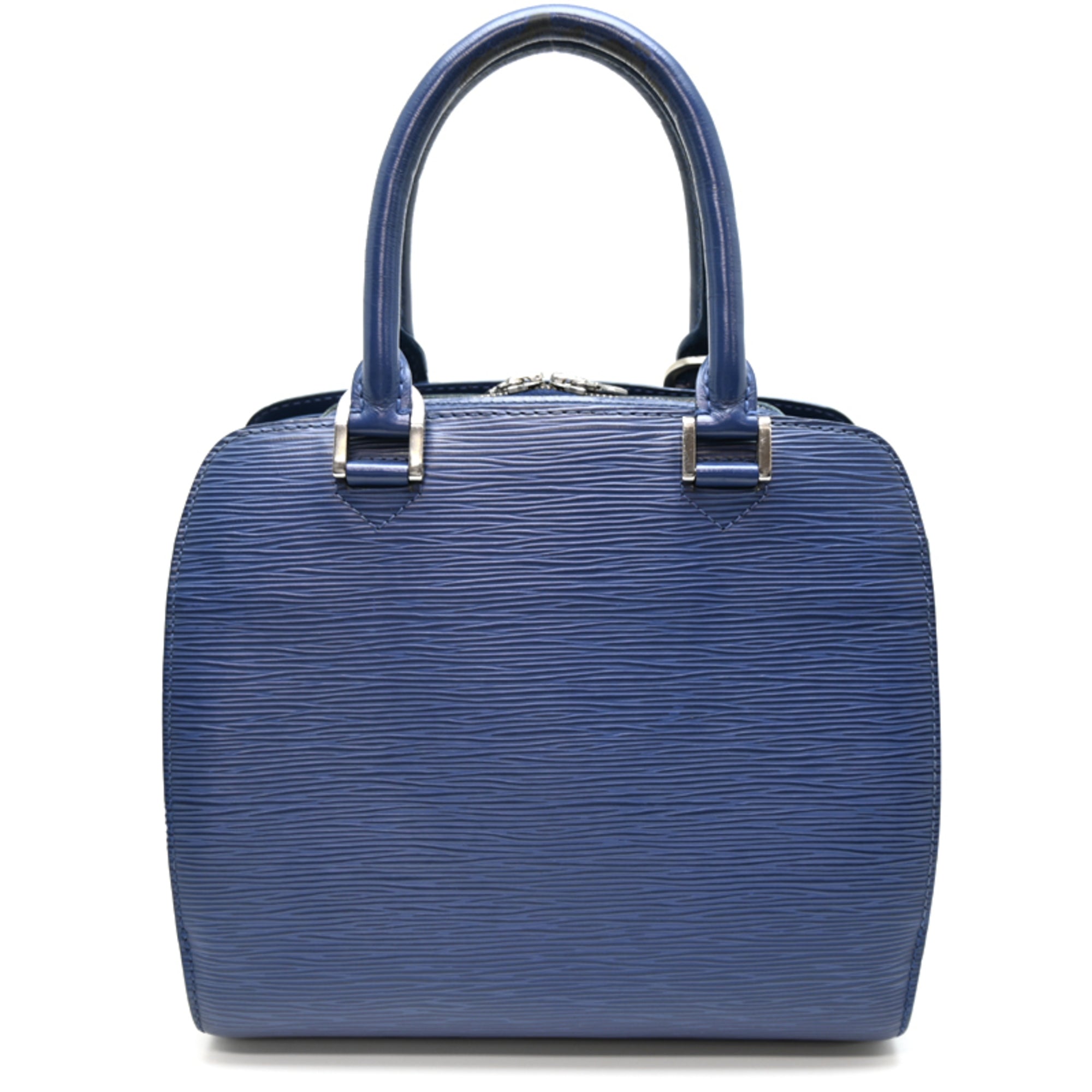 Louis Vuitton Toledo Blue Epi Leather Handbag (Pre-Owned)