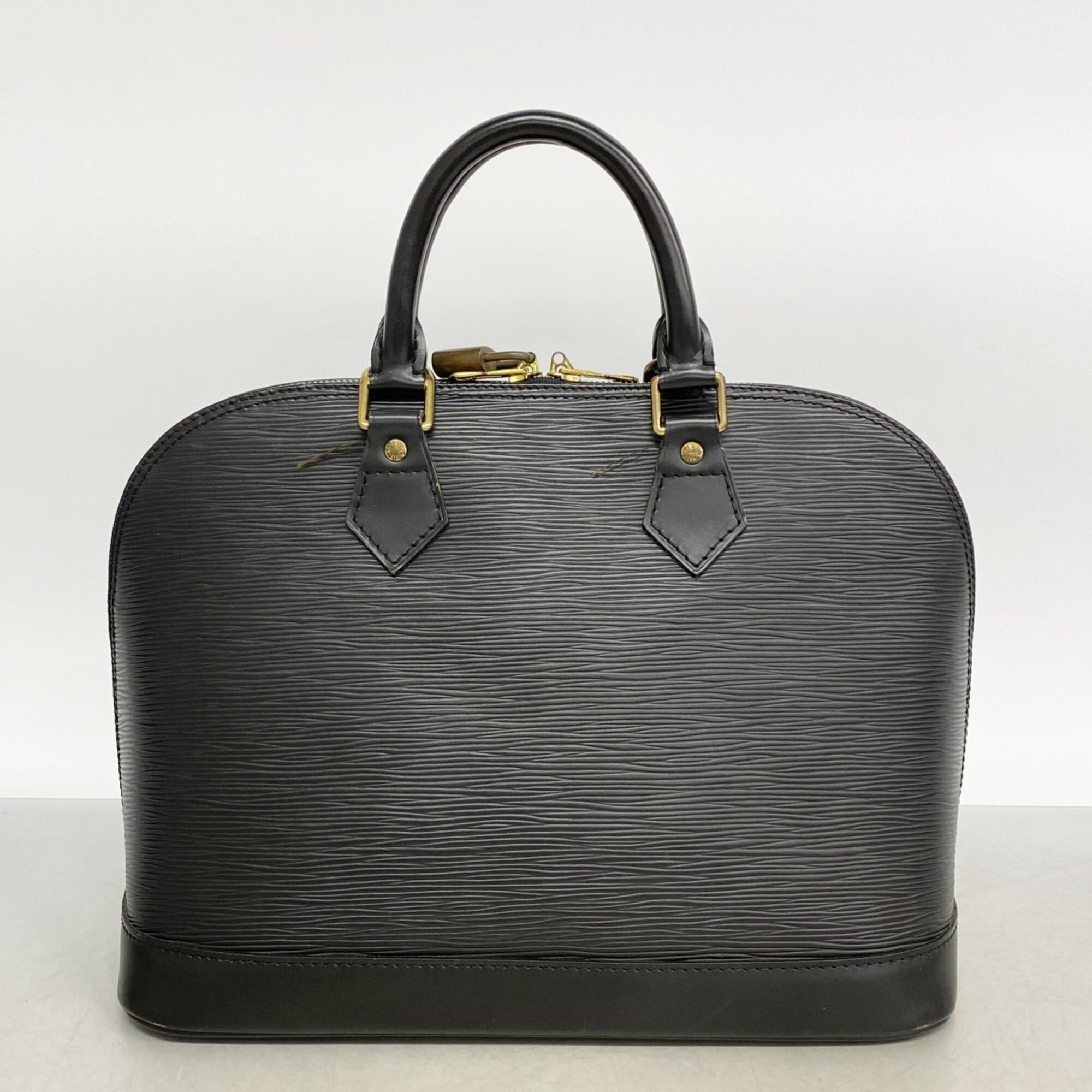 Louis Vuitton Noir Handbag (Pre-Owned)