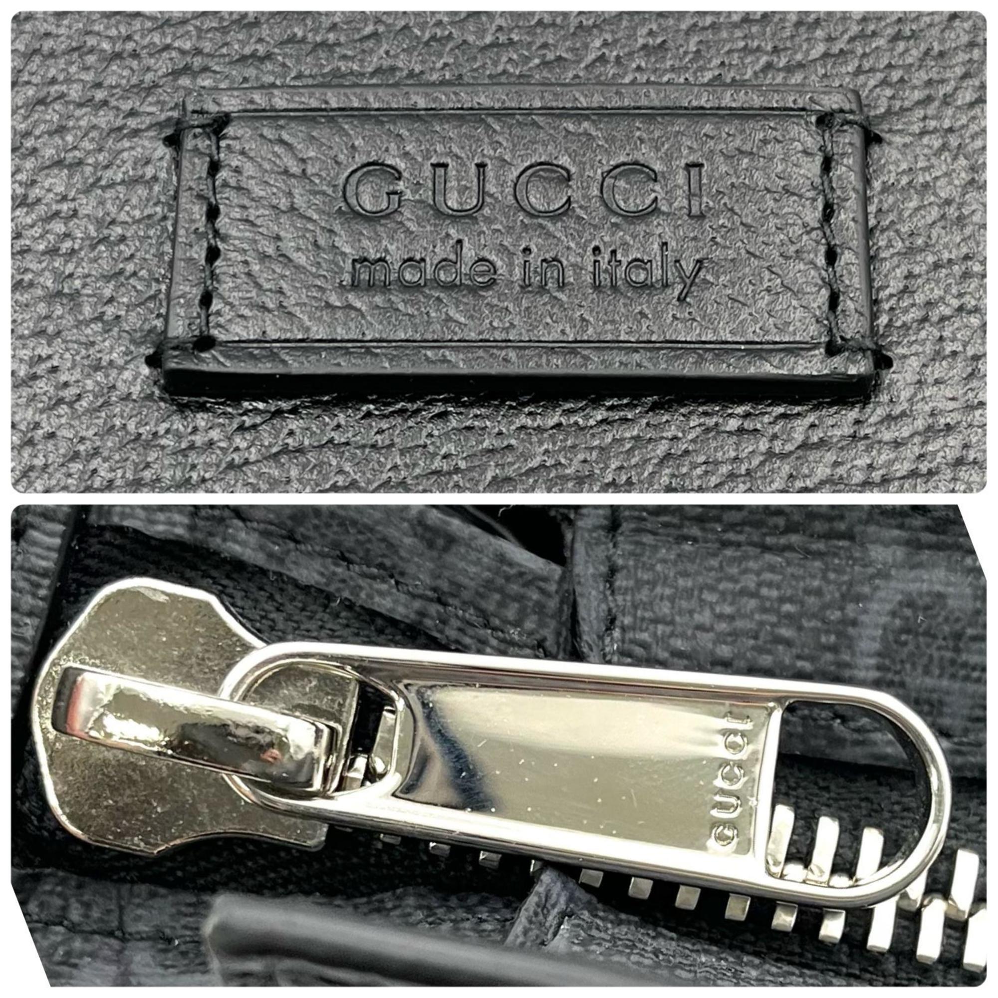 Gucci Black Gg Supreme Shoulder Bag (Pre-Owned)