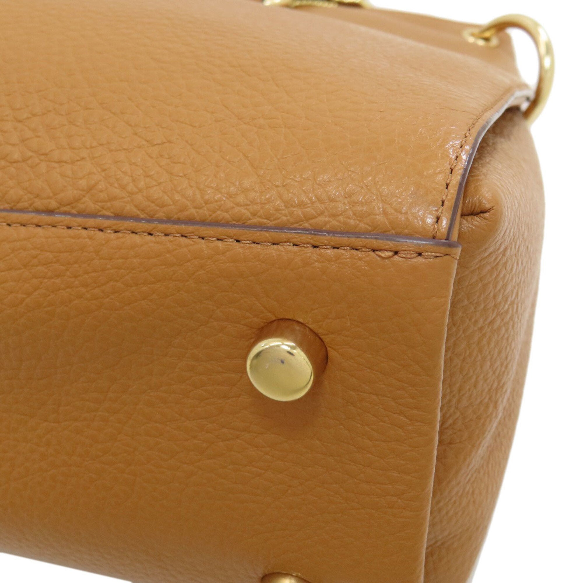 Coach Brown Leather Handbag (Pre-Owned)