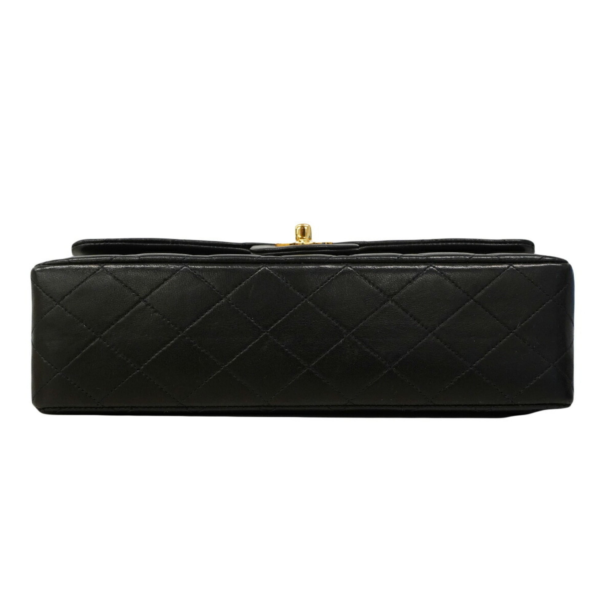 Chanel Black Leather Shoulder Bag (Pre-Owned)