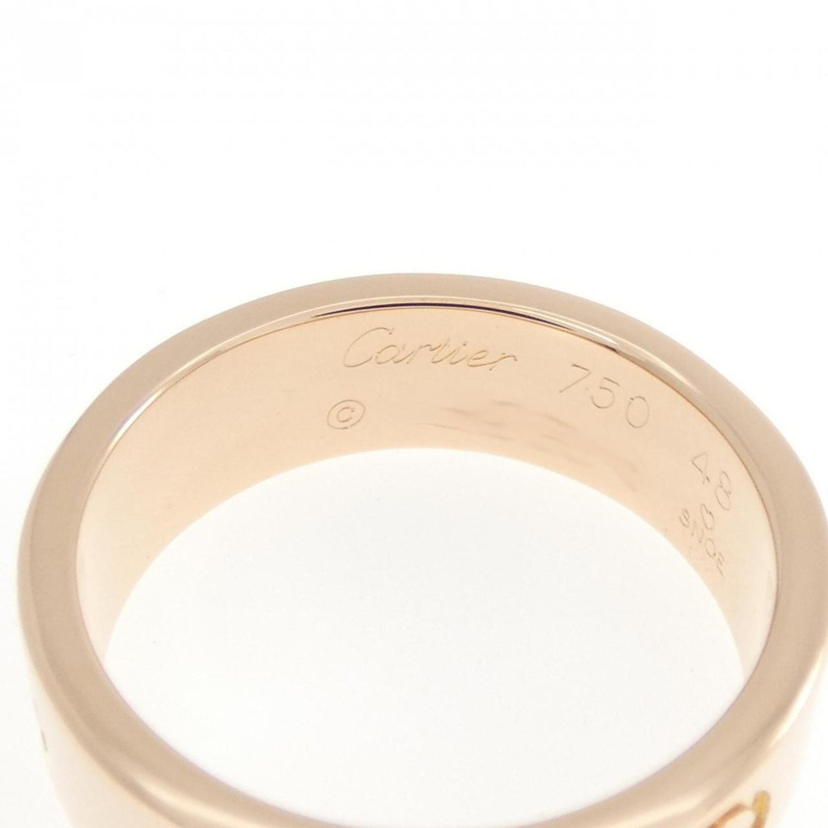 Cartier Pink Gold (18K) Band Ring (Pre-Owned)