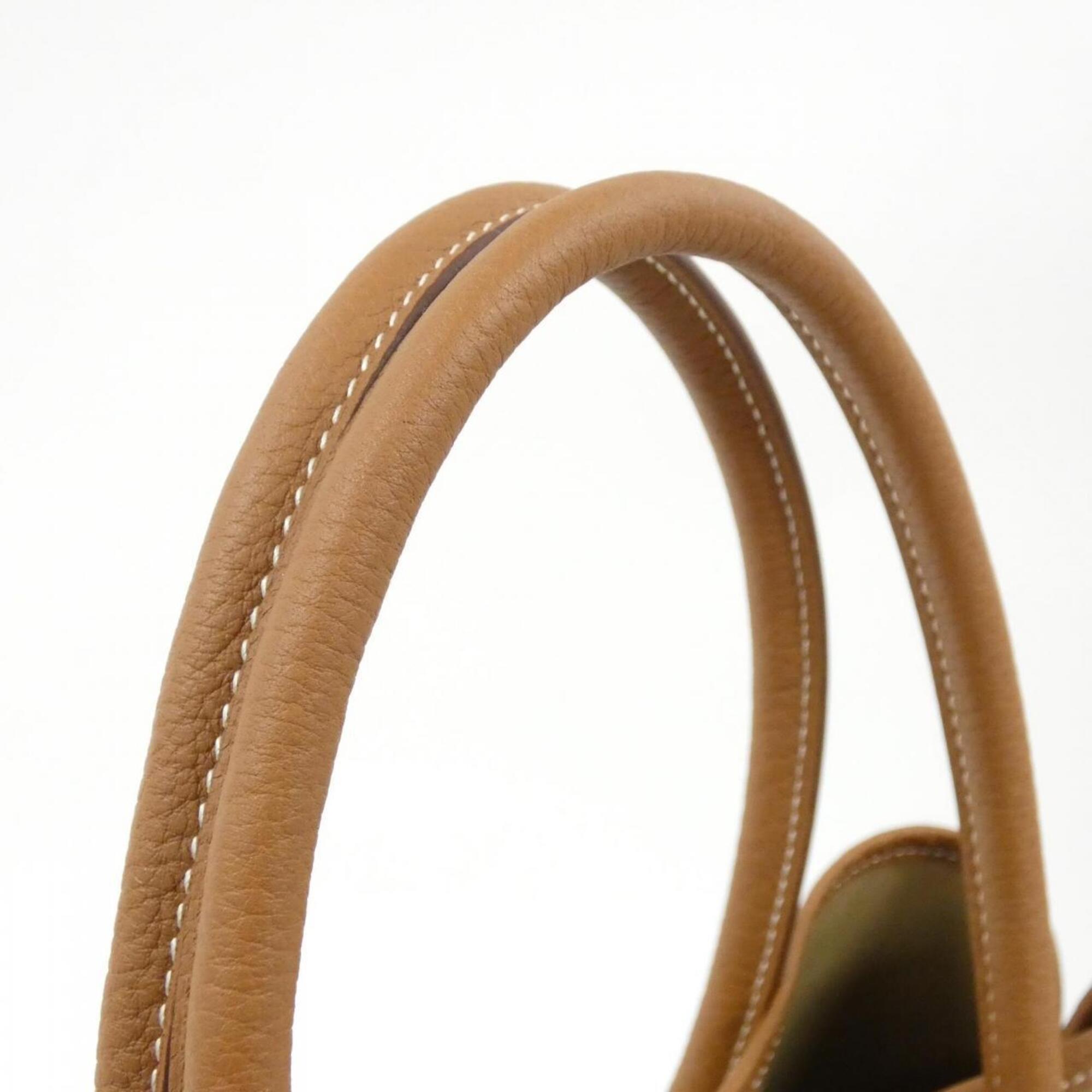 Hermes Gold Negonda Leather Handbag (Pre-Owned)