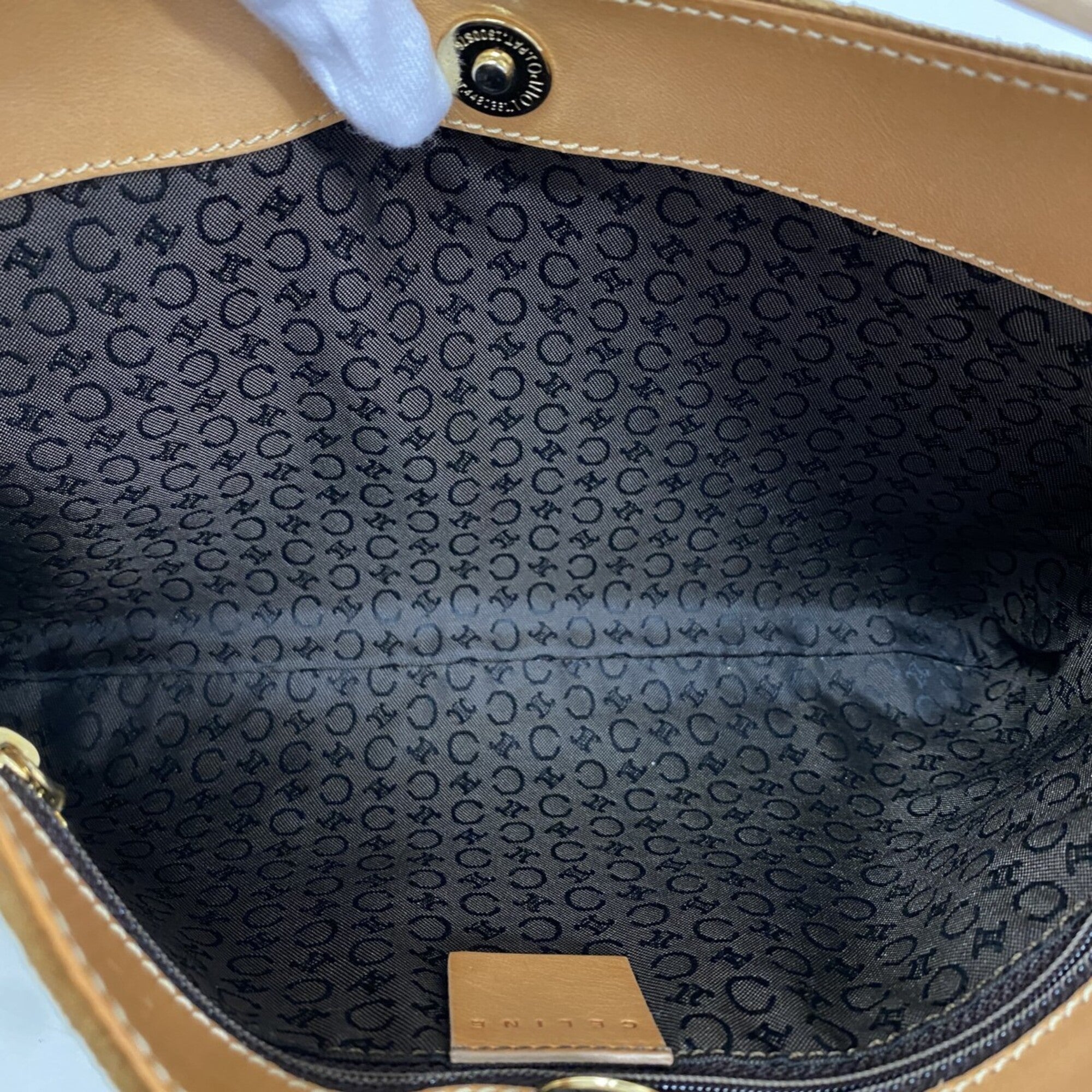 Celine Brown Suede Shoulder Bag (Pre-Owned)