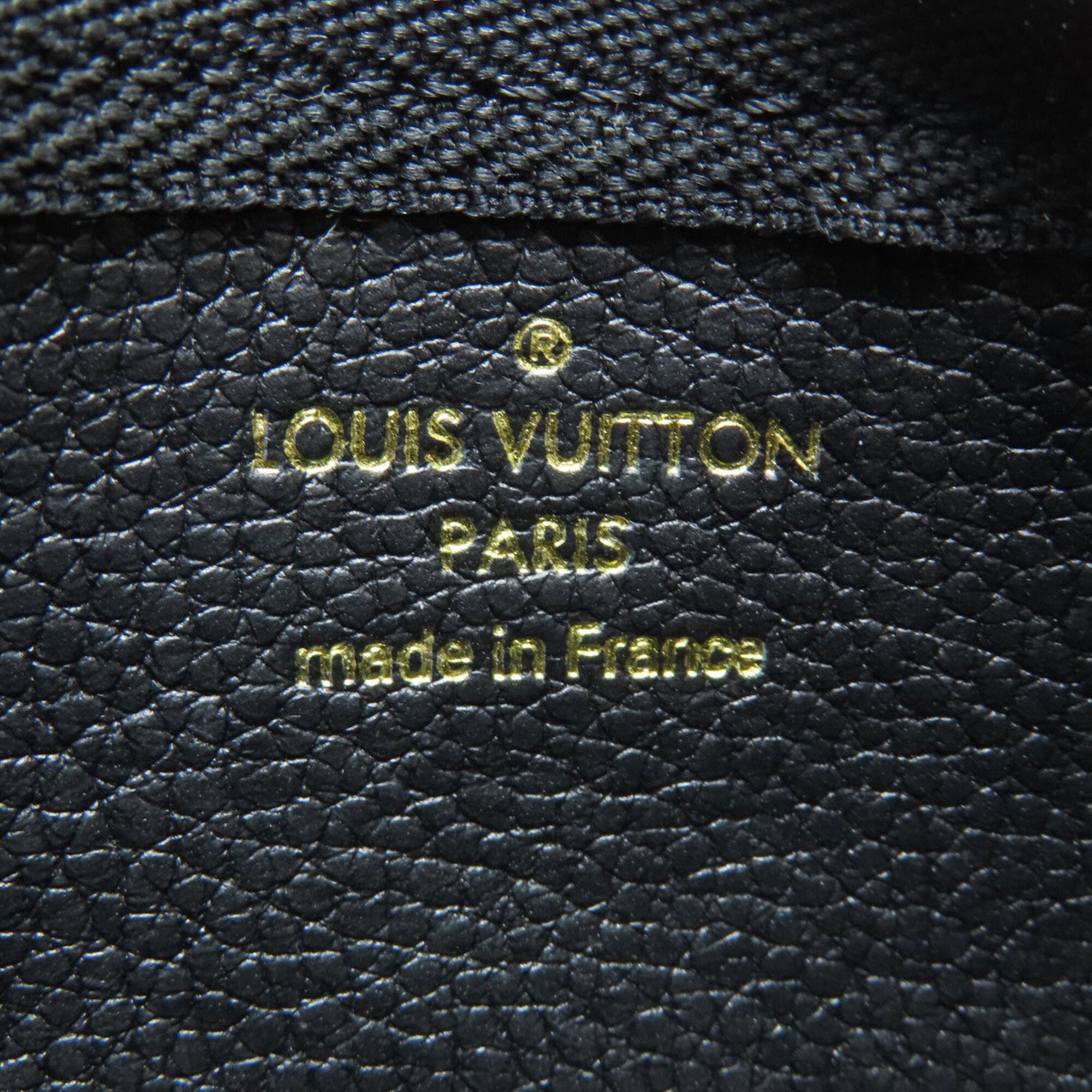 Louis Vuitton Empreinte Beige Black Monogram Empreinte Coin Purse/Coin Case (Pre-Owned)