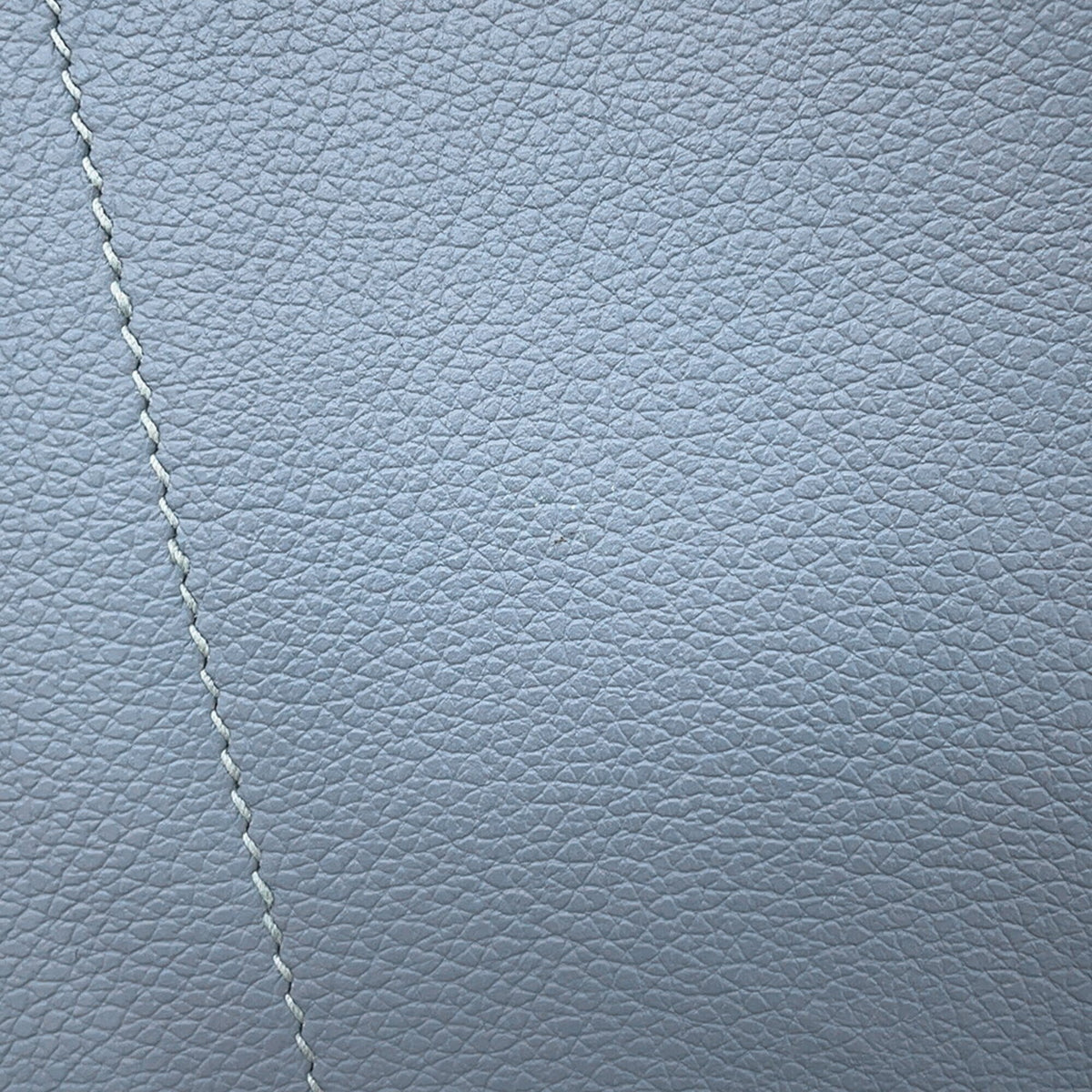 Hermes Blue Blue Lin Leather Handbag (Pre-Owned)