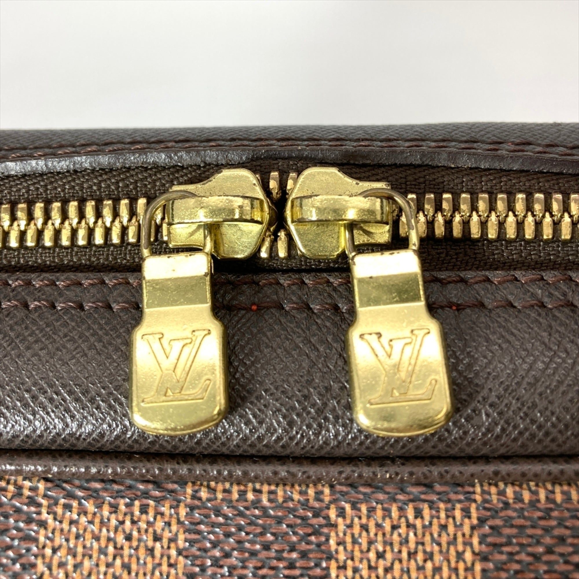 Louis Vuitton Brown Damier Canvas Ebene Galle Damier Canvas Handbag (Pre-Owned)