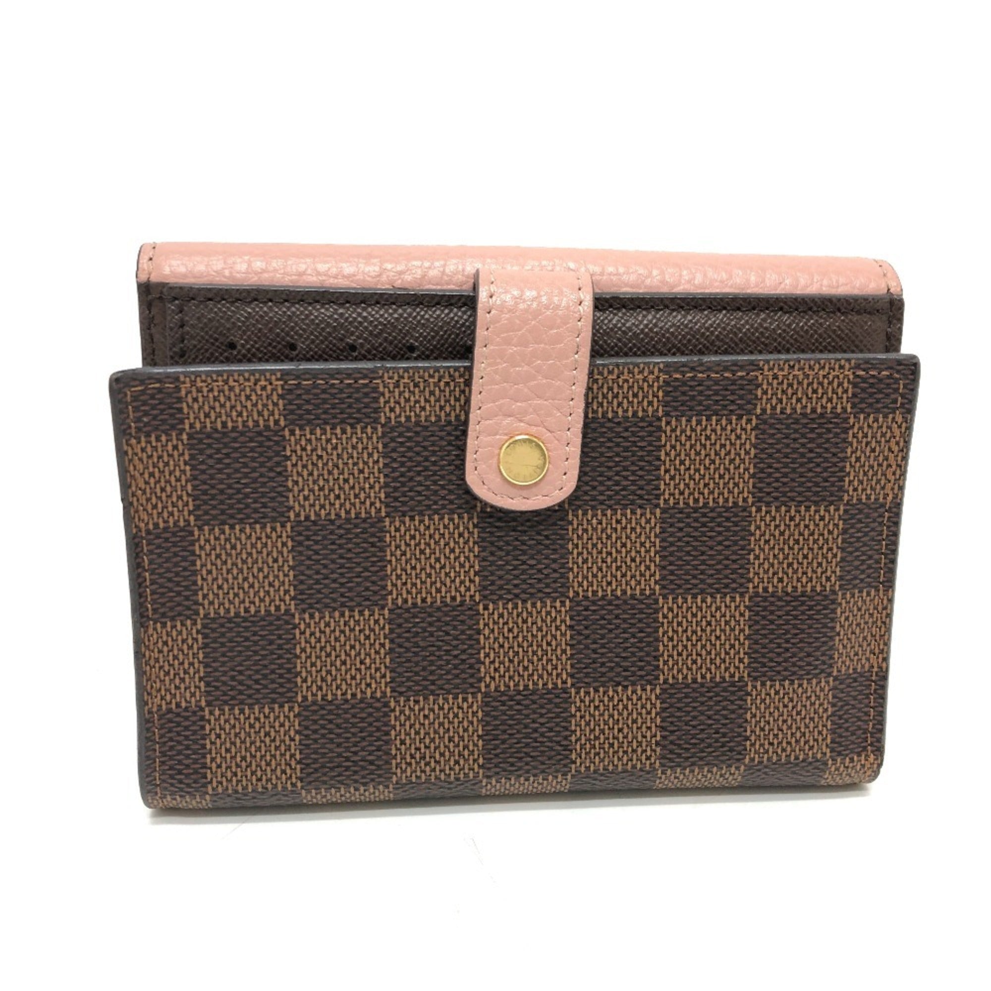 Louis Vuitton Damier Brown Damier Canvas Wallet (Bi-Fold) (Pre-Owned)