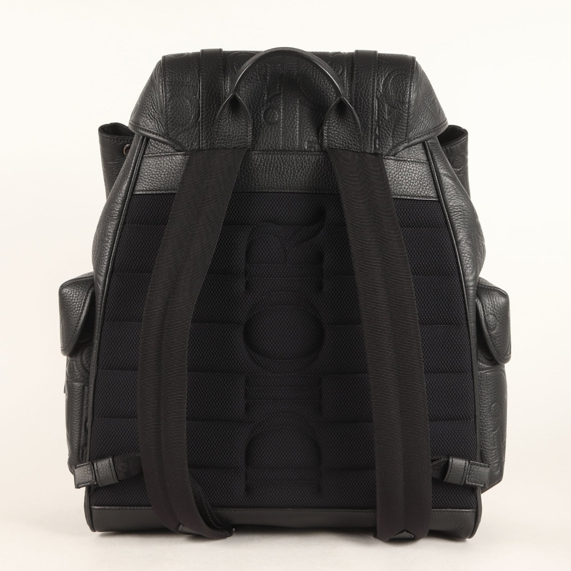 Christian Dior Black Leather Backpack (Pre-Owned)