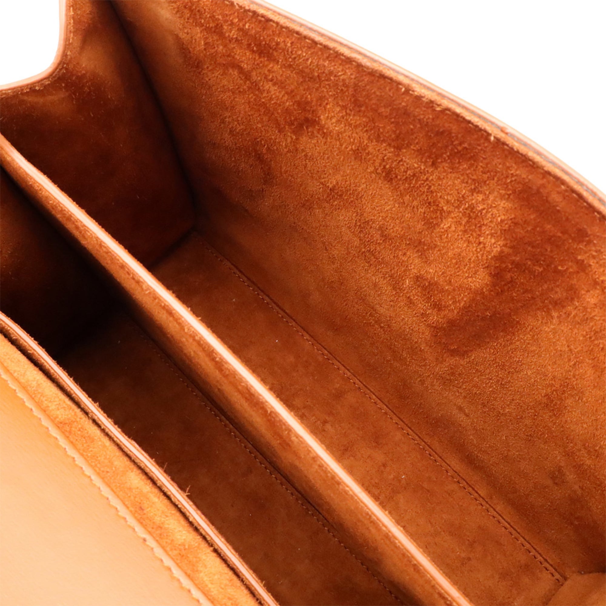 Yves Saint Laurent Brown Canvas Handbag (Pre-Owned)