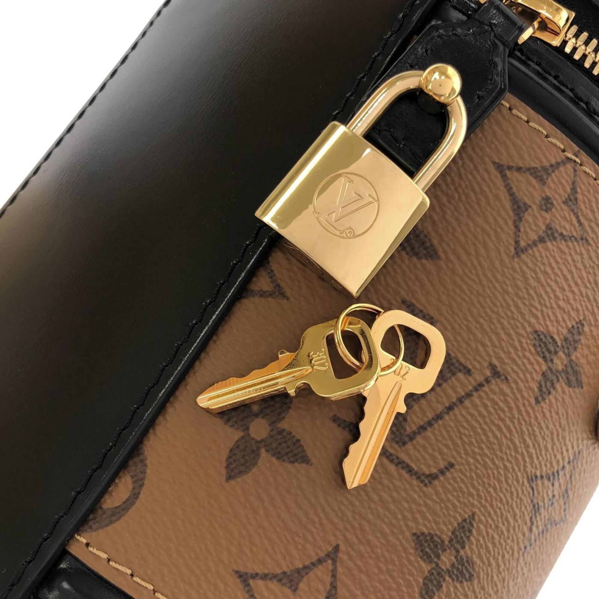 Louis Vuitton Brown Coated Canvas Handbag (Pre-Owned)