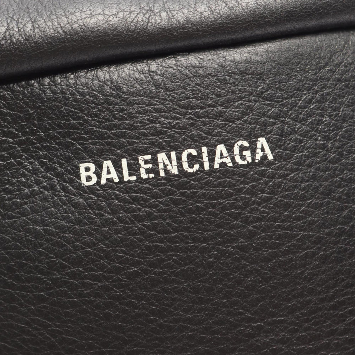 Balenciaga Black Leather Handbag Shoulder Bag (Pre-Owned)