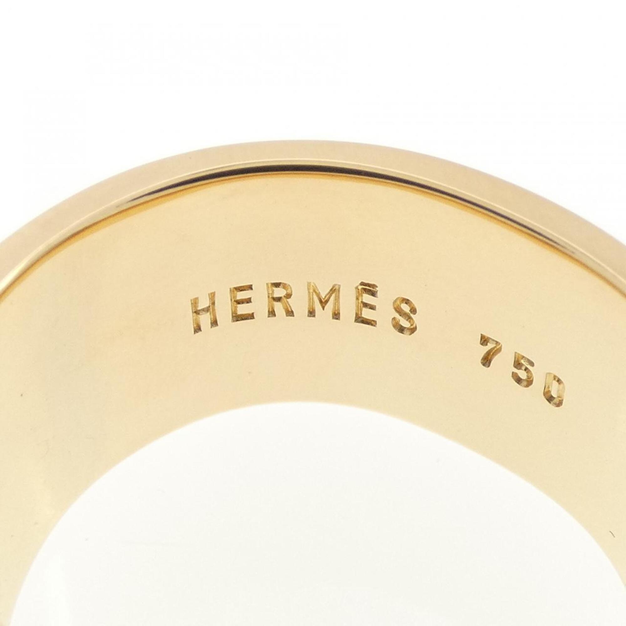 Hermes Yellow Gold Yellow Gold (18K) Band Ring (Pre-Owned)
