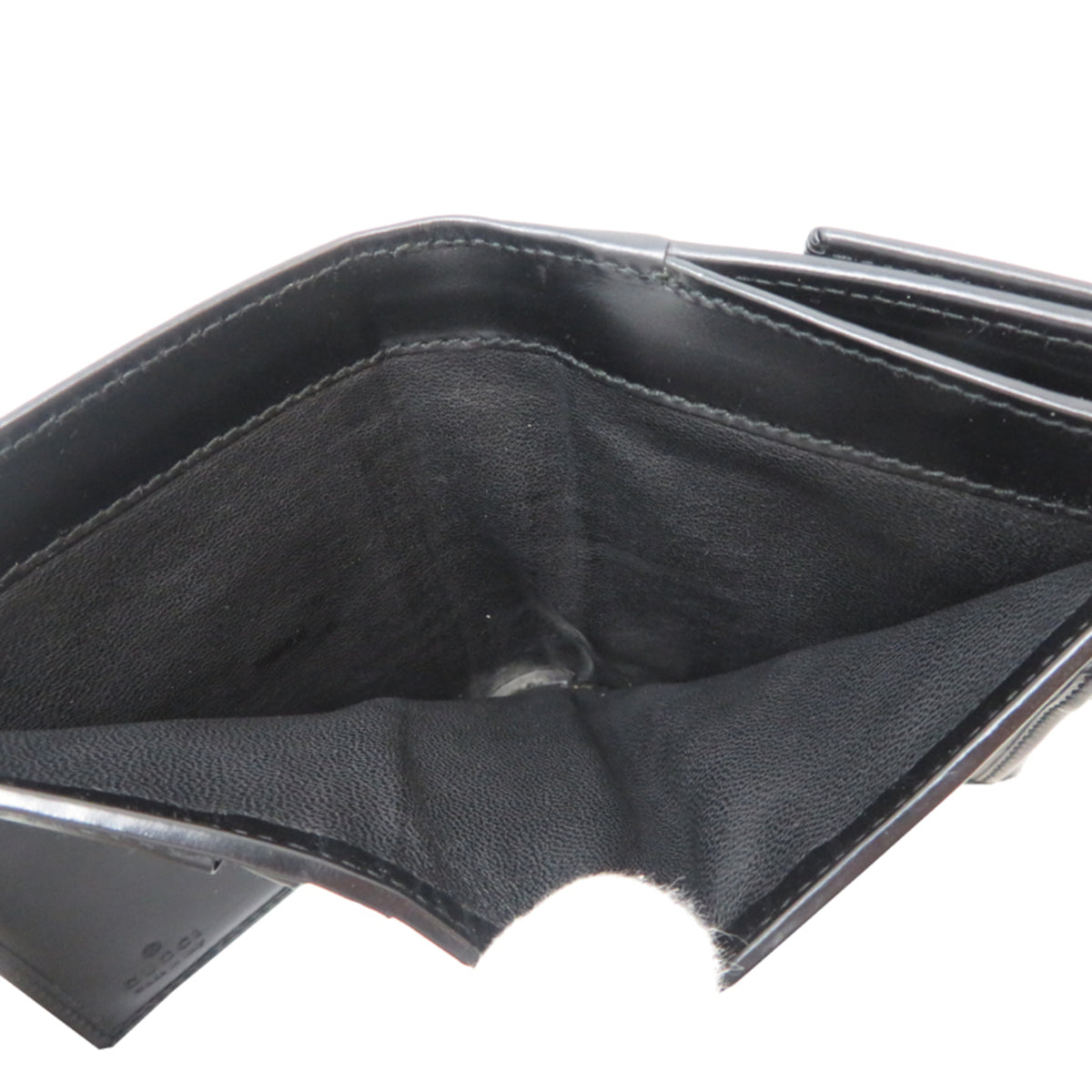 Gucci Black Leather Wallet (Bi-Fold) (Pre-Owned)