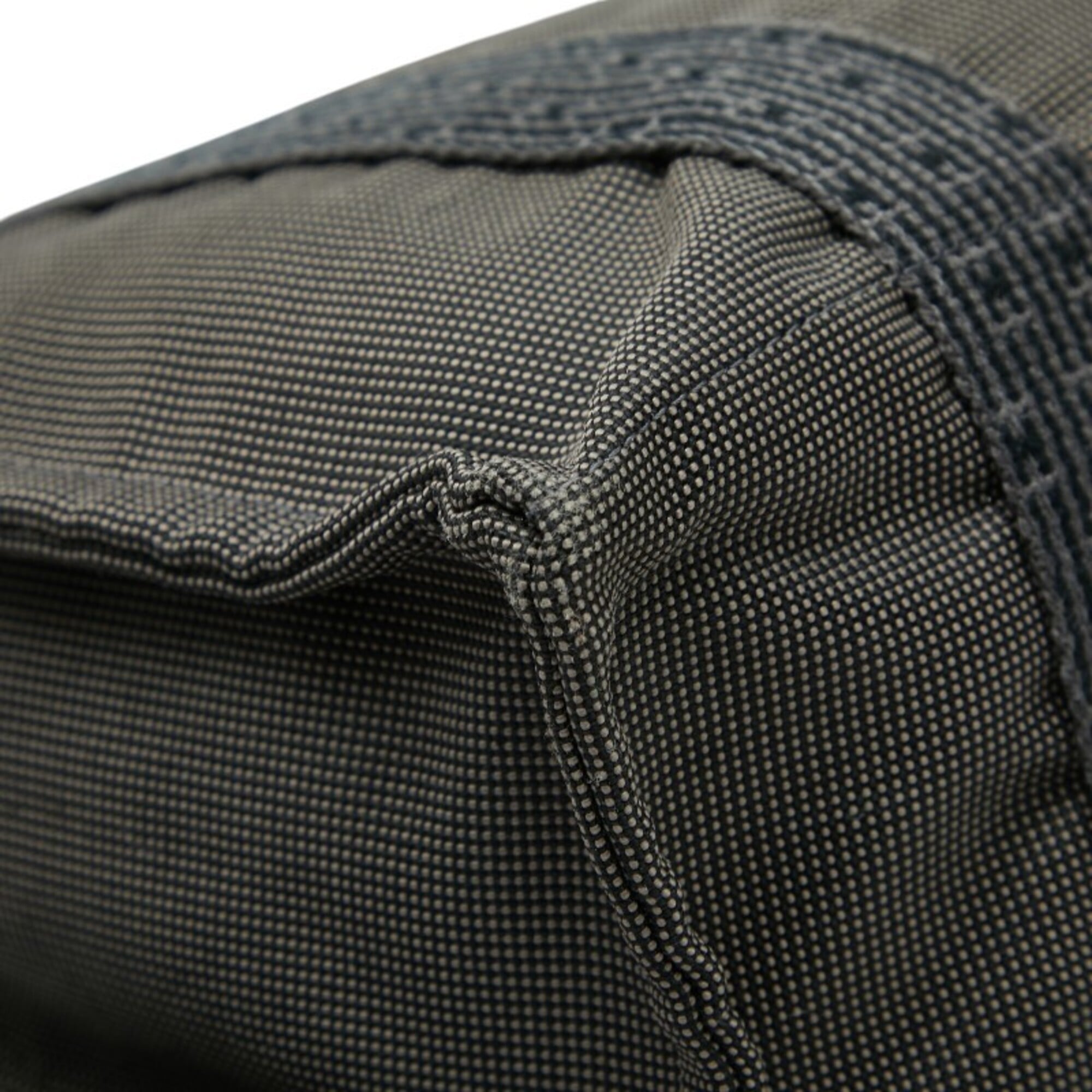 Hermes Gray Canvas Backpack Handbag (Pre-Owned)