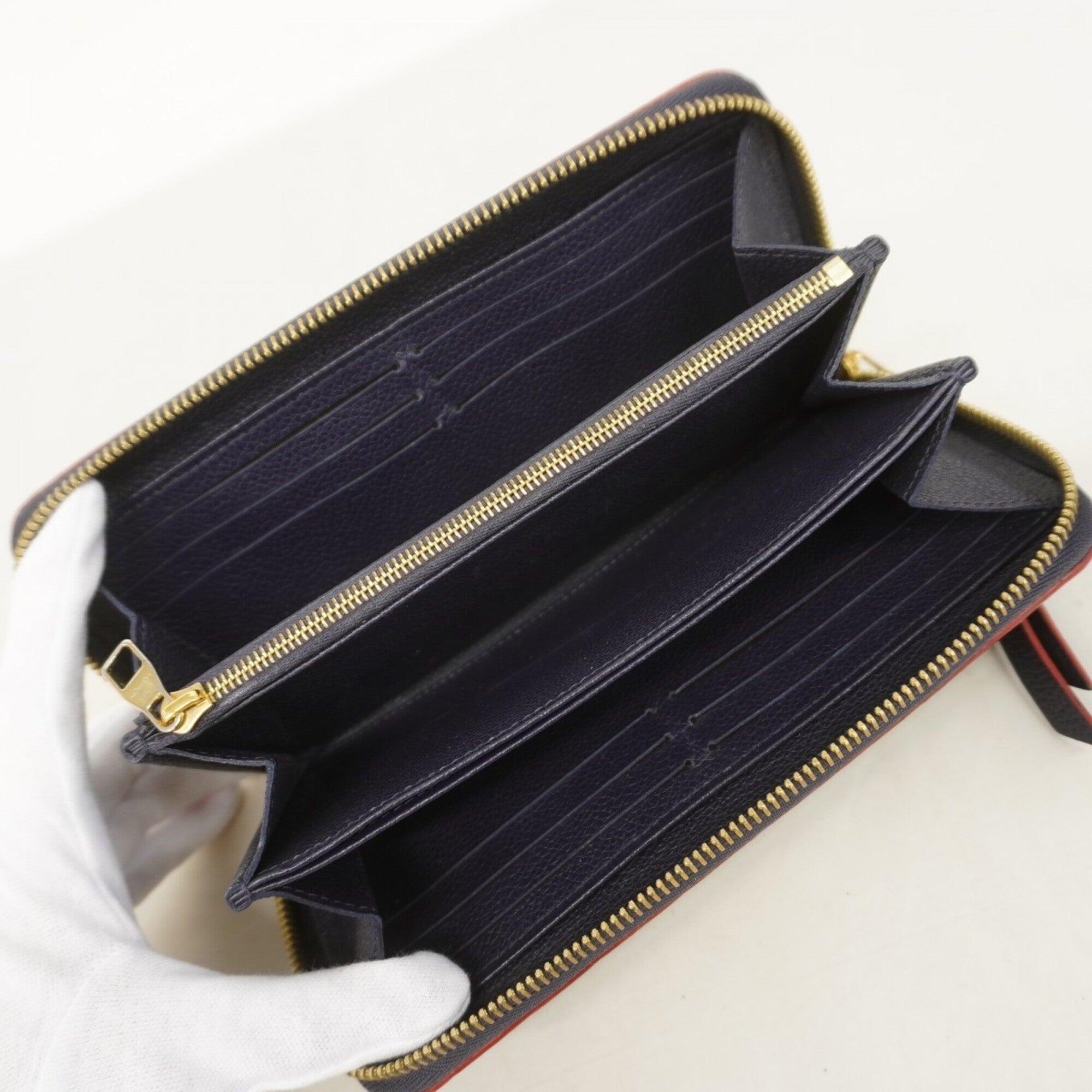 Louis Vuitton Marine Rouge Long Wallet (Bi-Fold) (Pre-Owned)