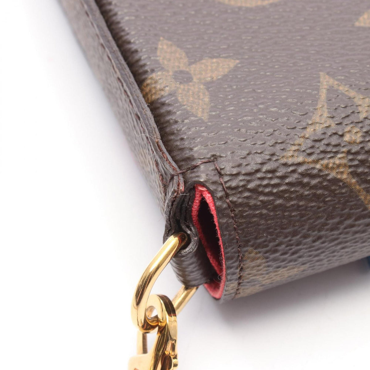 Louis Vuitton Brown Monogram Multi-Color Coated Canvas Leather Handbag Shoulder Bag (Pre-Owned)