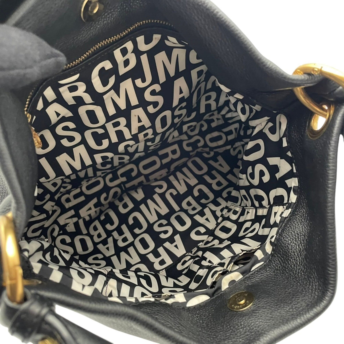 Marc By Marc Jacobs Black Leather Shoulder Bag (Pre-Owned)