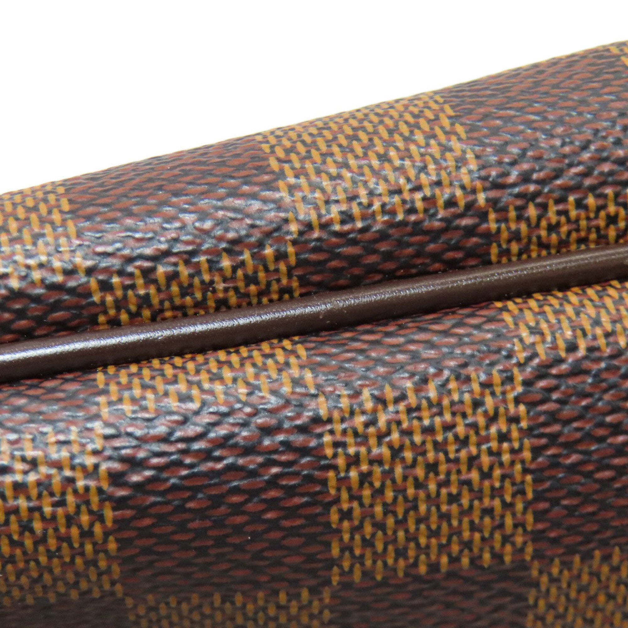 Louis Vuitton Damier Canvas Ebene Damier Canvas Shoulder Bag (Pre-Owned)