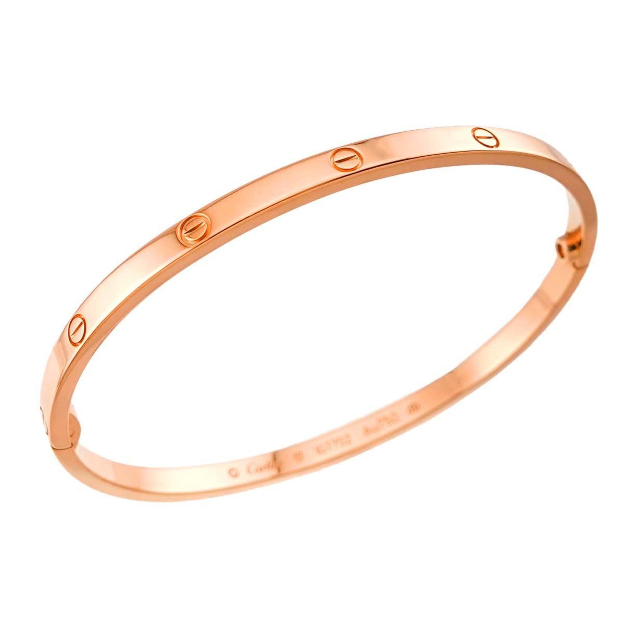 Cartier Love Pink Charm Bracelet (Pre-Owned)