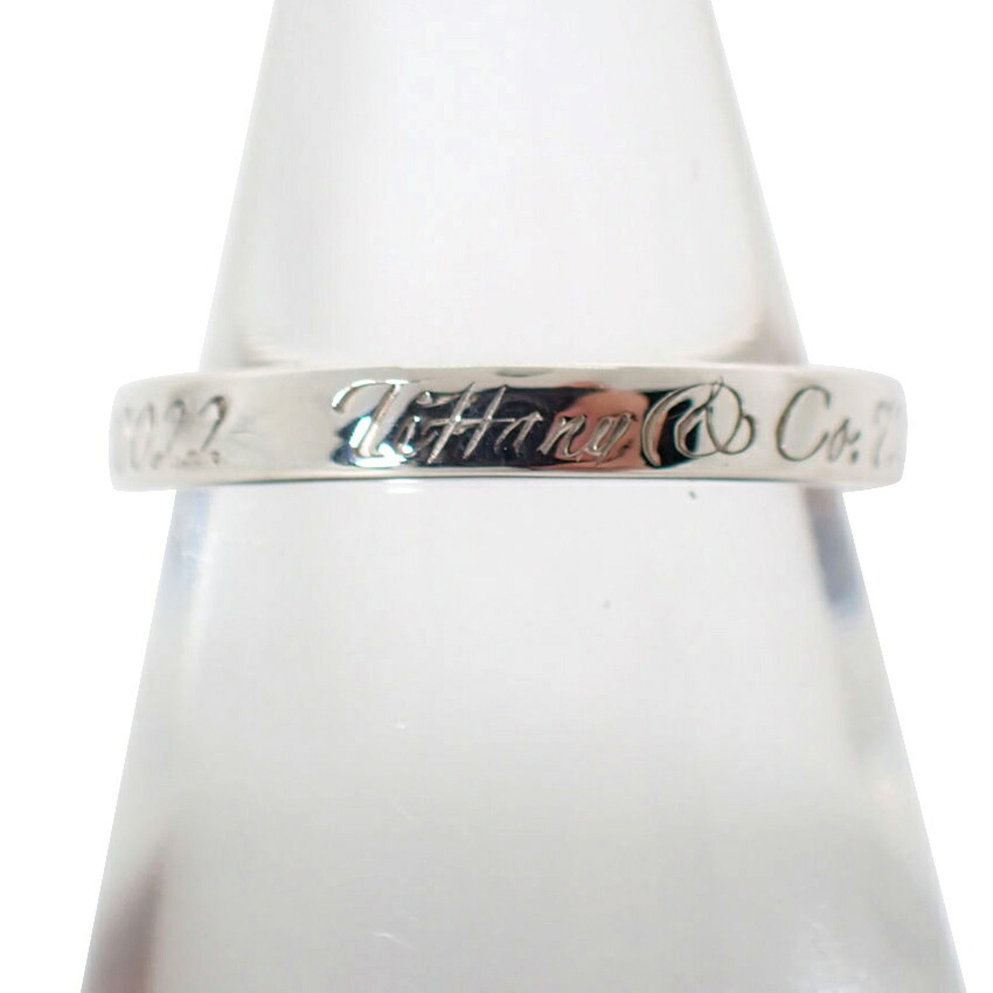 Tiffany Sterling Silver 925 Band Ring (Pre-Owned)