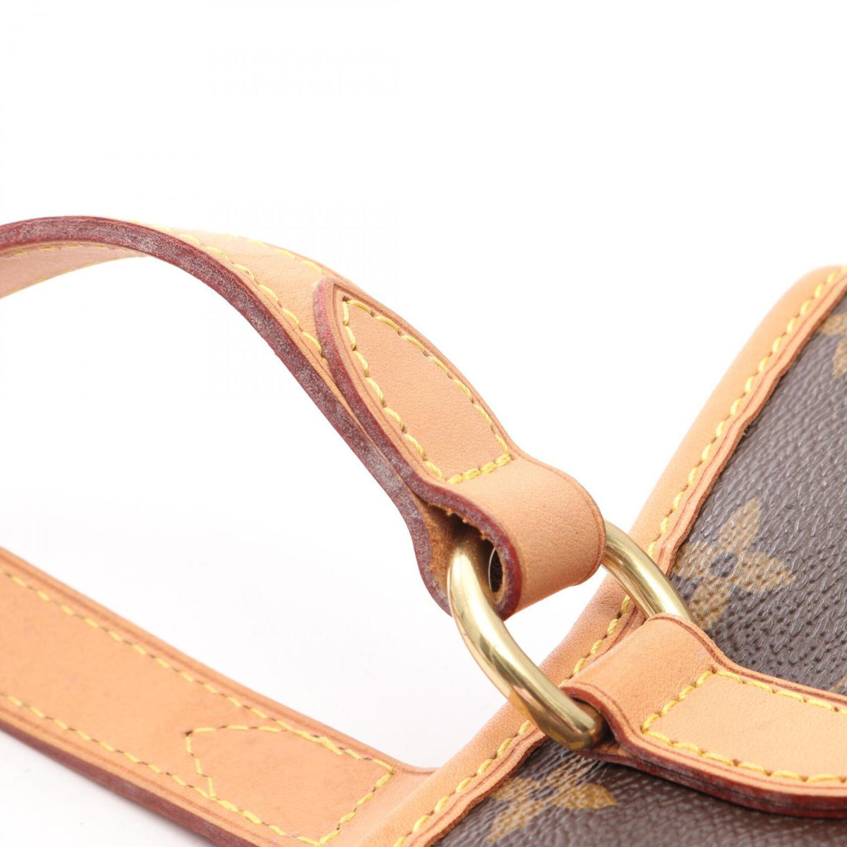 Louis Vuitton Brown Monogram Monogram Leather Handbag Shoulder Bag (Pre-Owned)
