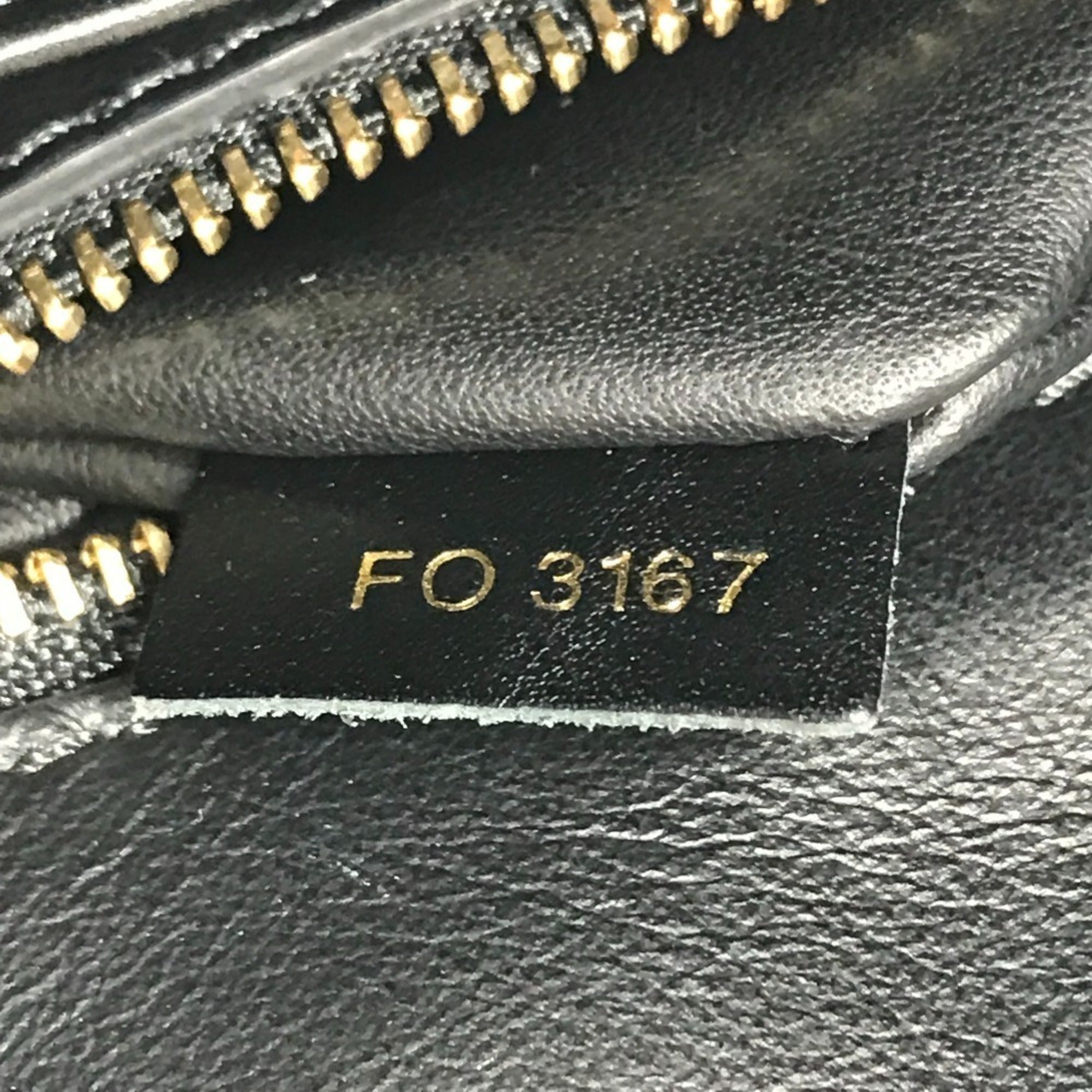 Louis Vuitton Black Noir Leather Handbag Tote Bag (Pre-Owned)