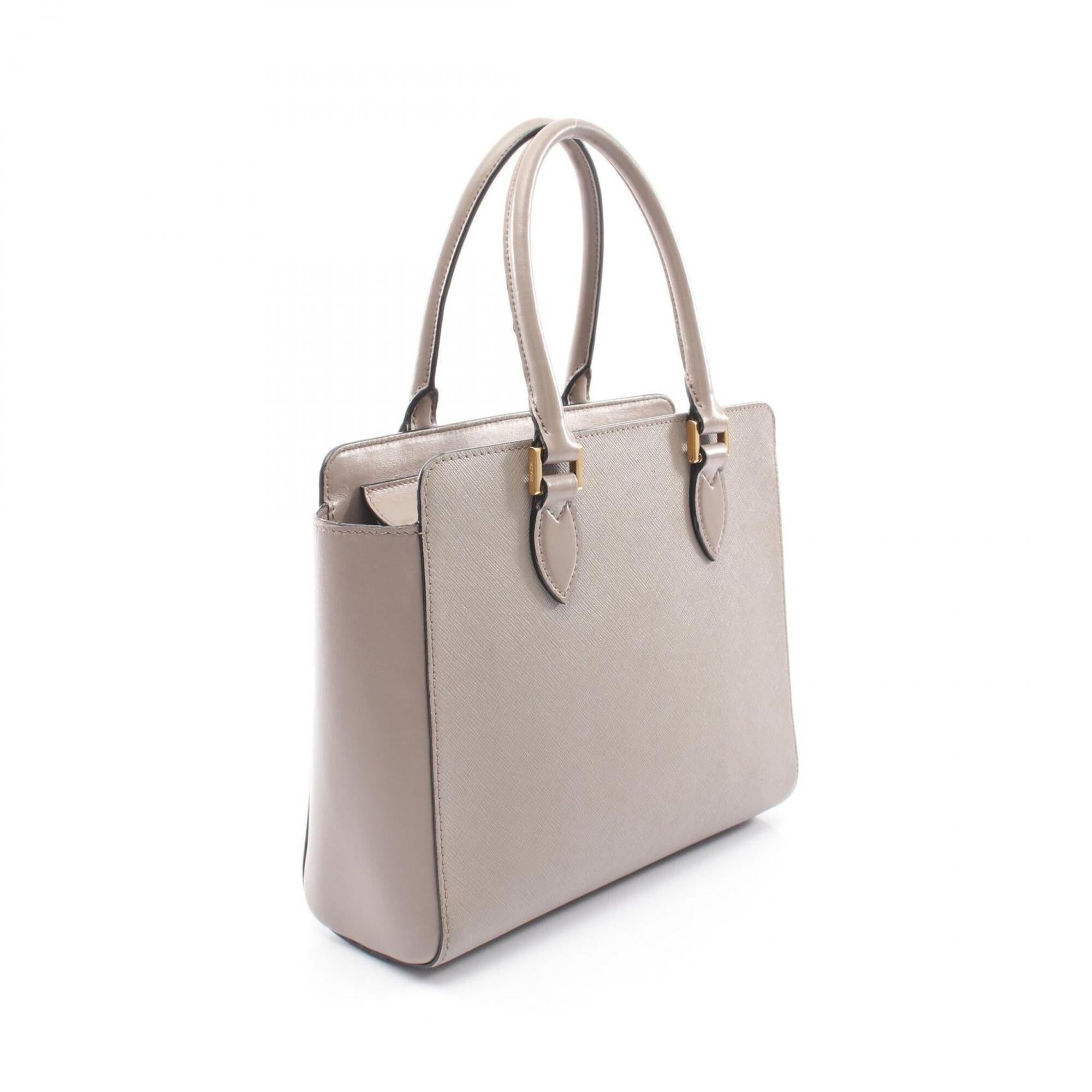 Prada Beige Leather Handbag (Pre-Owned)