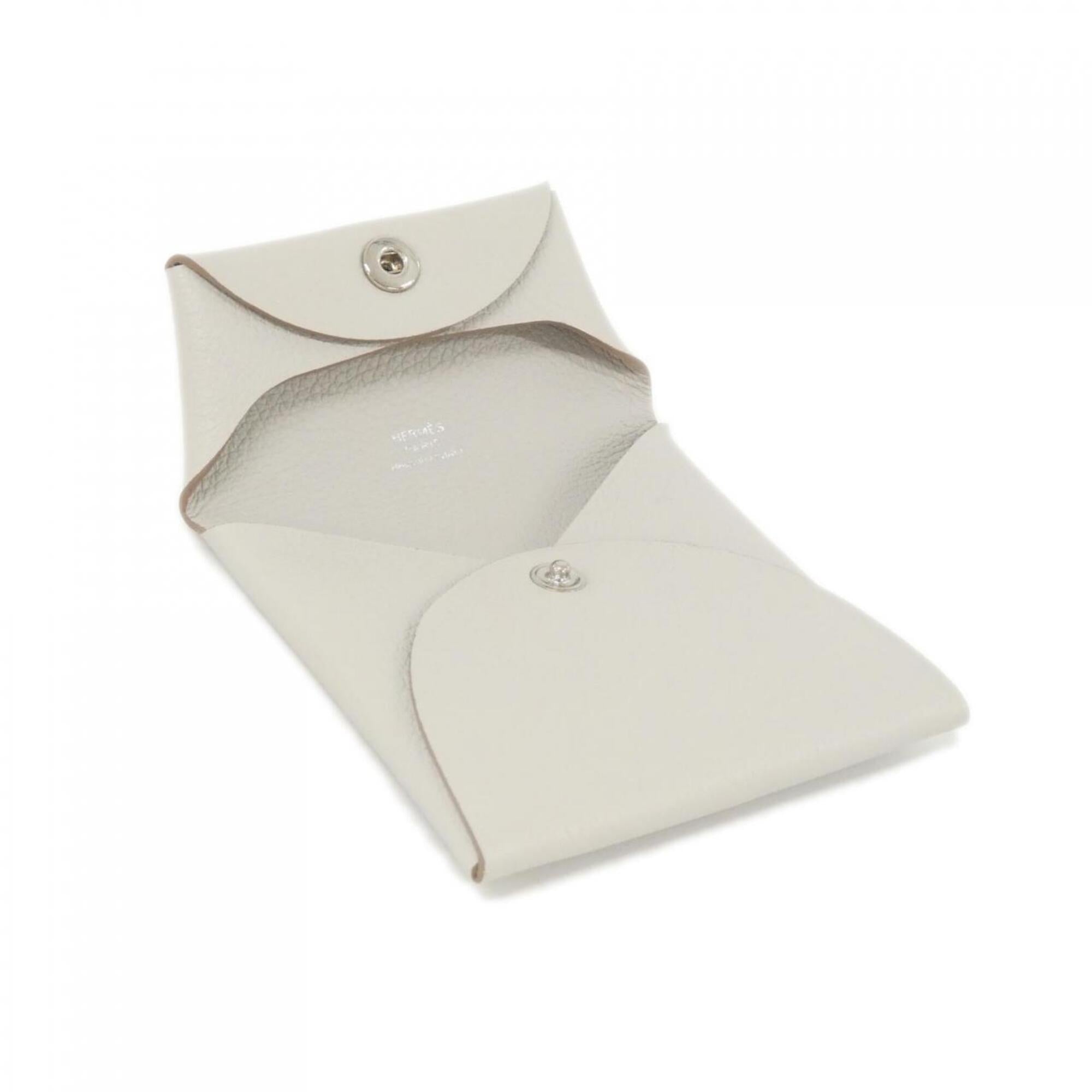 Hermes Beige Coin Purse/Coin Case (Pre-Owned)