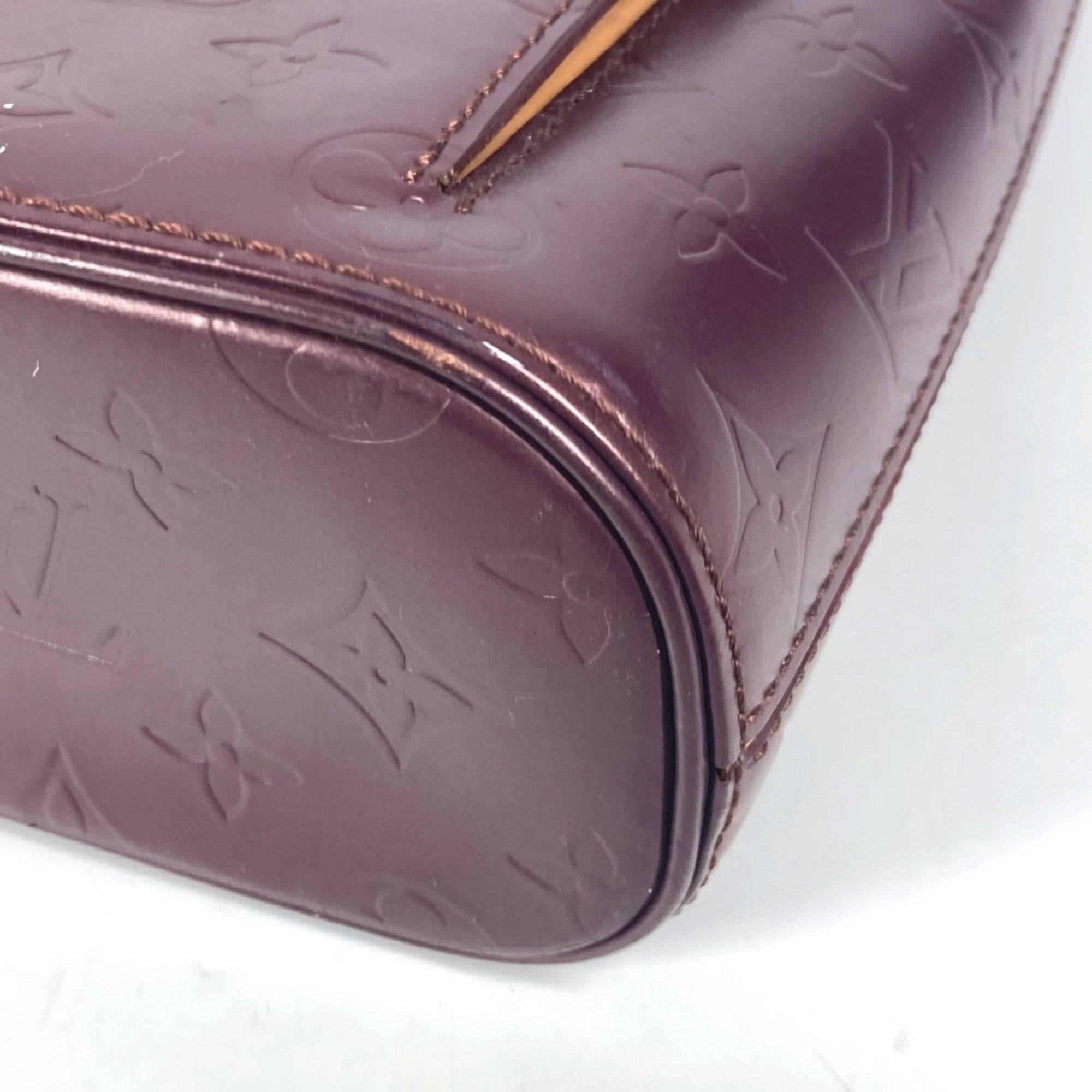 Louis Vuitton Purple Violet Monogram Mat Shoulder Bag (Pre-Owned)