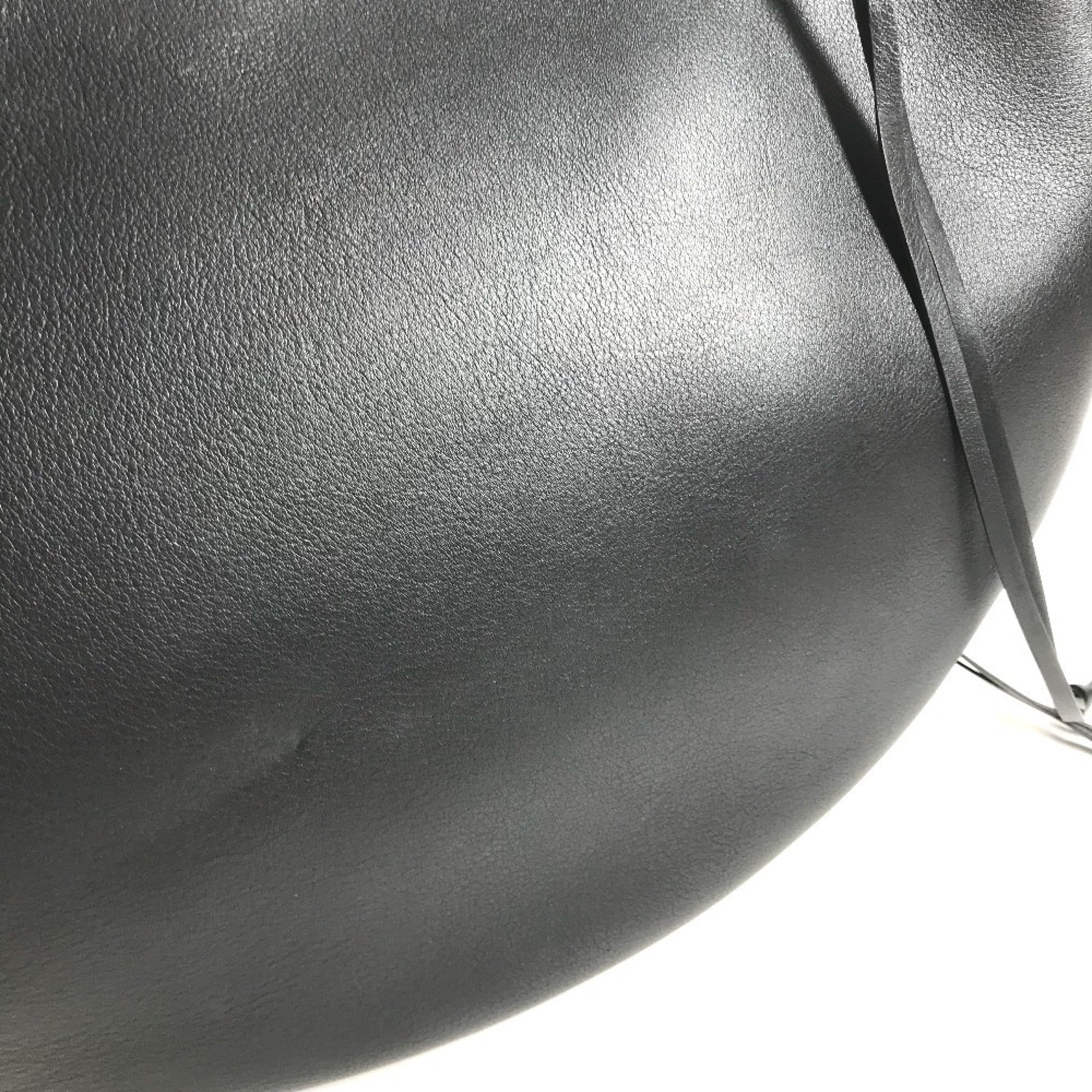 Loewe Black Leather Handbag Shoulder Bag (Pre-Owned)