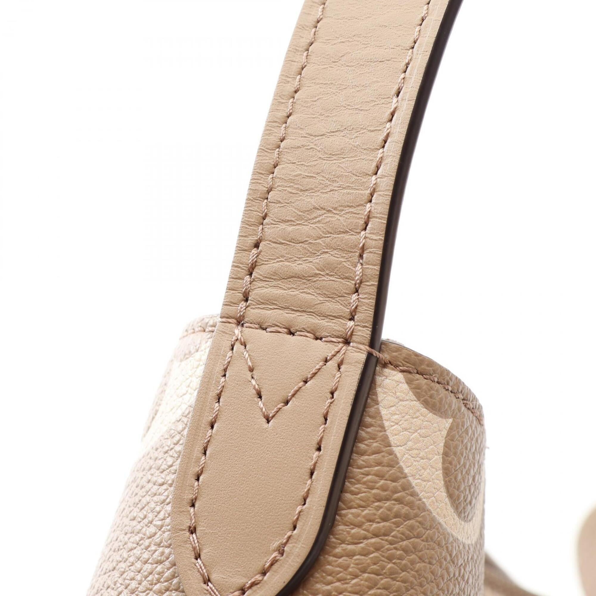 Louis Vuitton Beige Bicolor Ivory Or Monogram Empreinte Handbag Pouch (Pre-Owned)