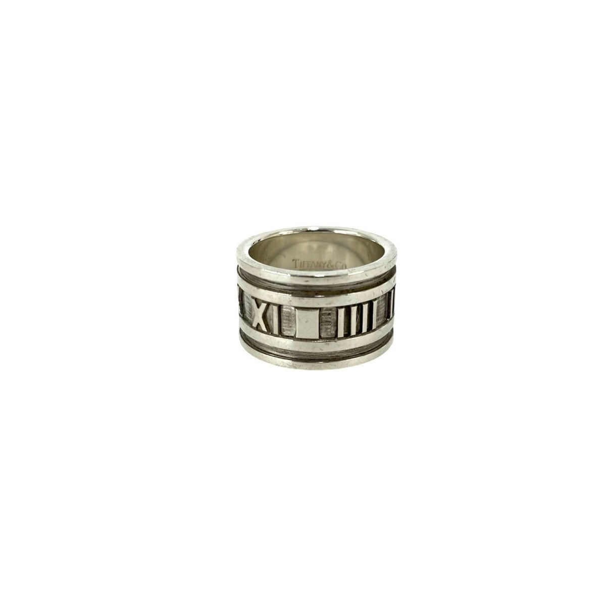 Tiffany Silver Silver 925 Band Ring (Pre-Owned)