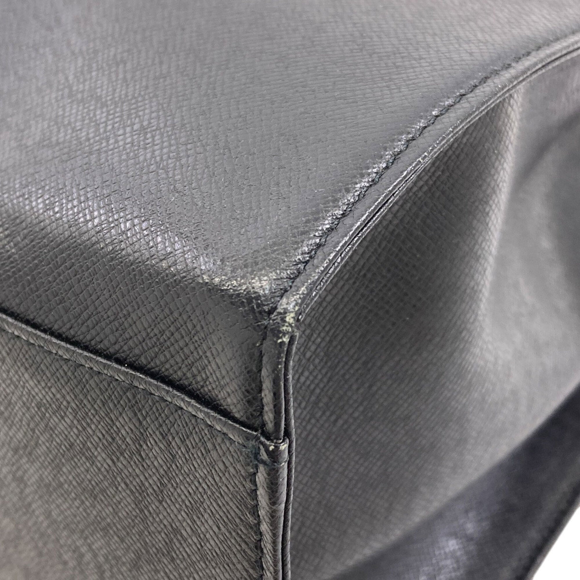 Burberry Black Pvc Leather Handbag (Pre-Owned)
